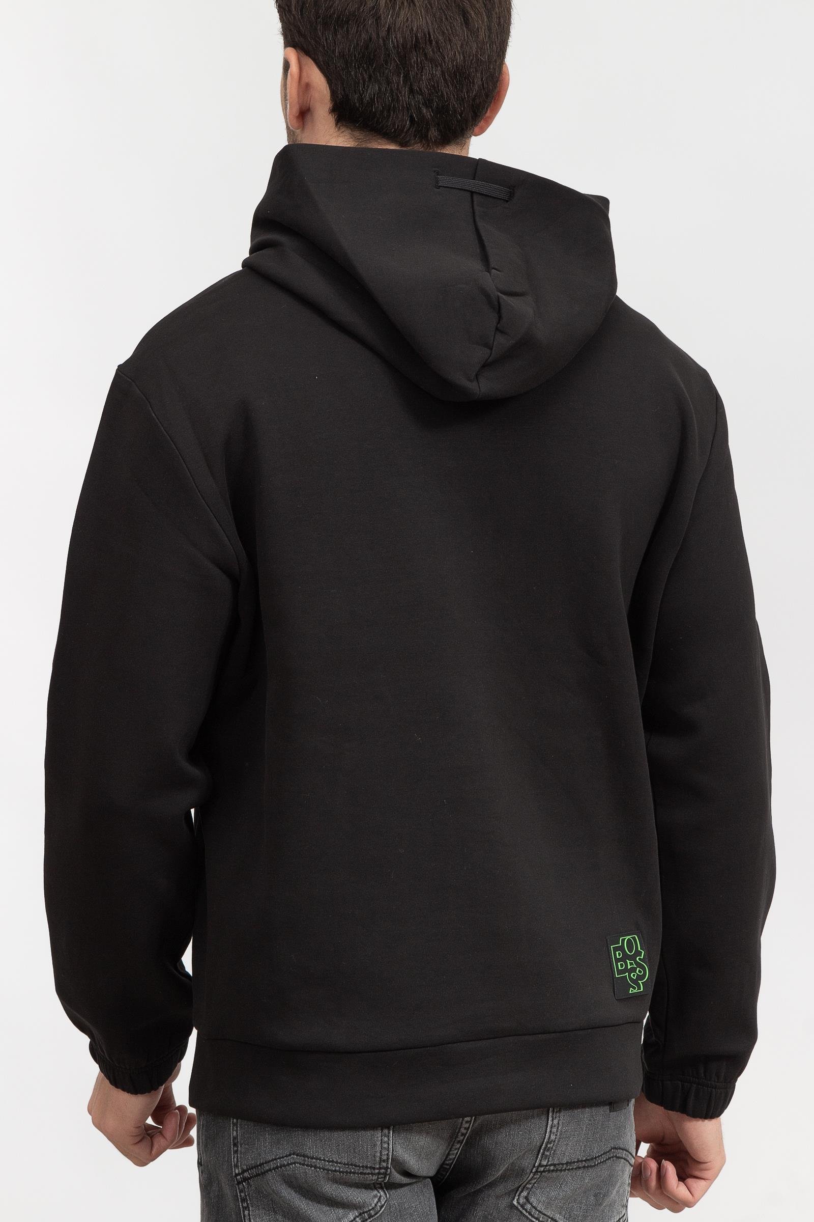 Boss Sooded Erkek Kapüşonlu Sweatshirt