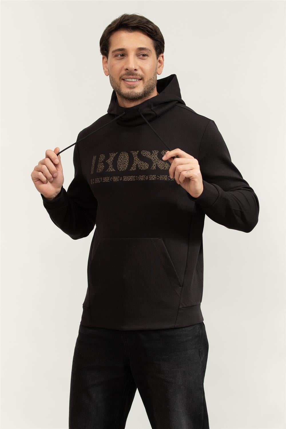 Boss Soody Erkek Kapüşonlu Sweatshirt