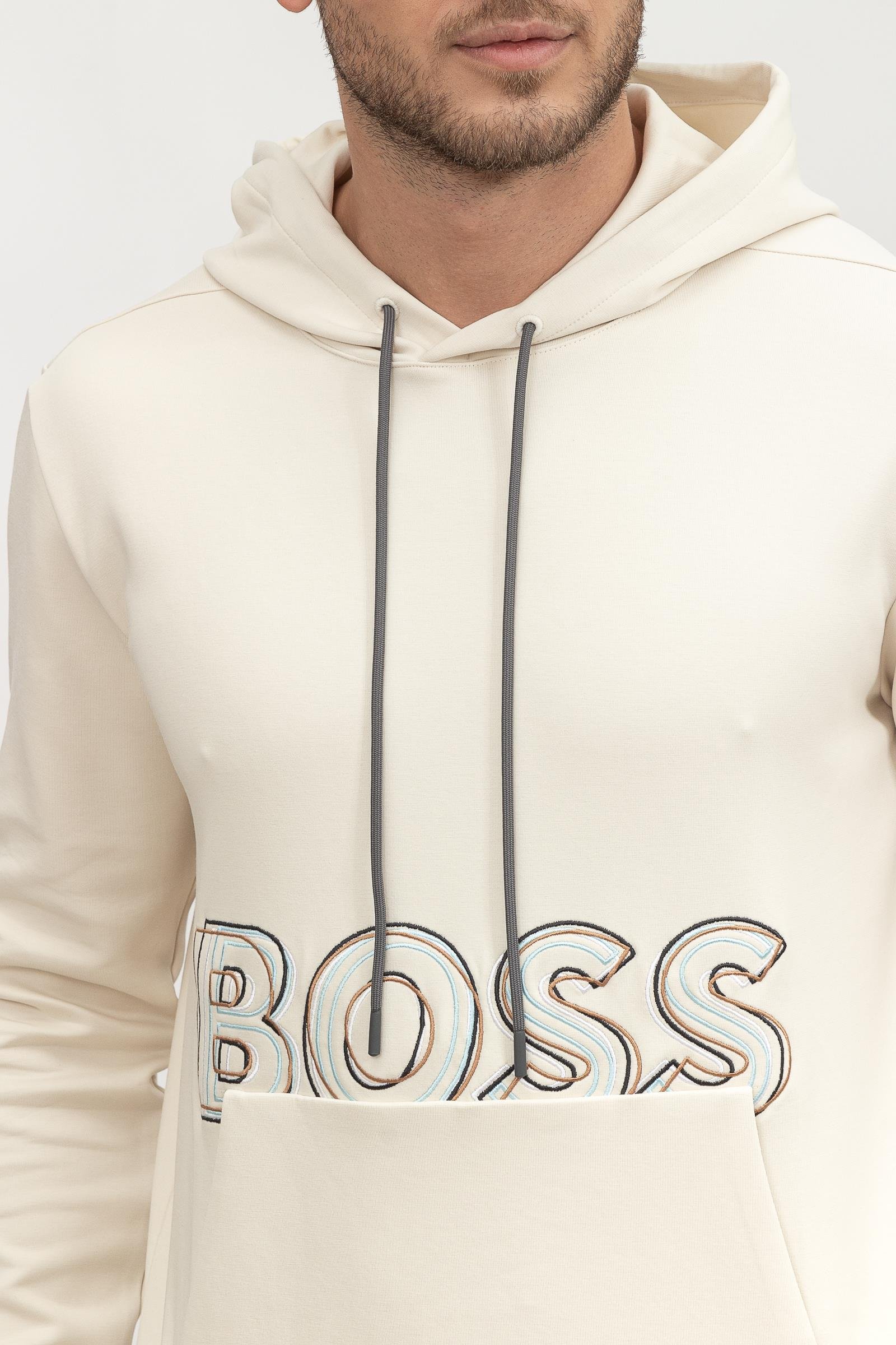 Boss Soody Erkek Kapüşonlu Sweatshirt