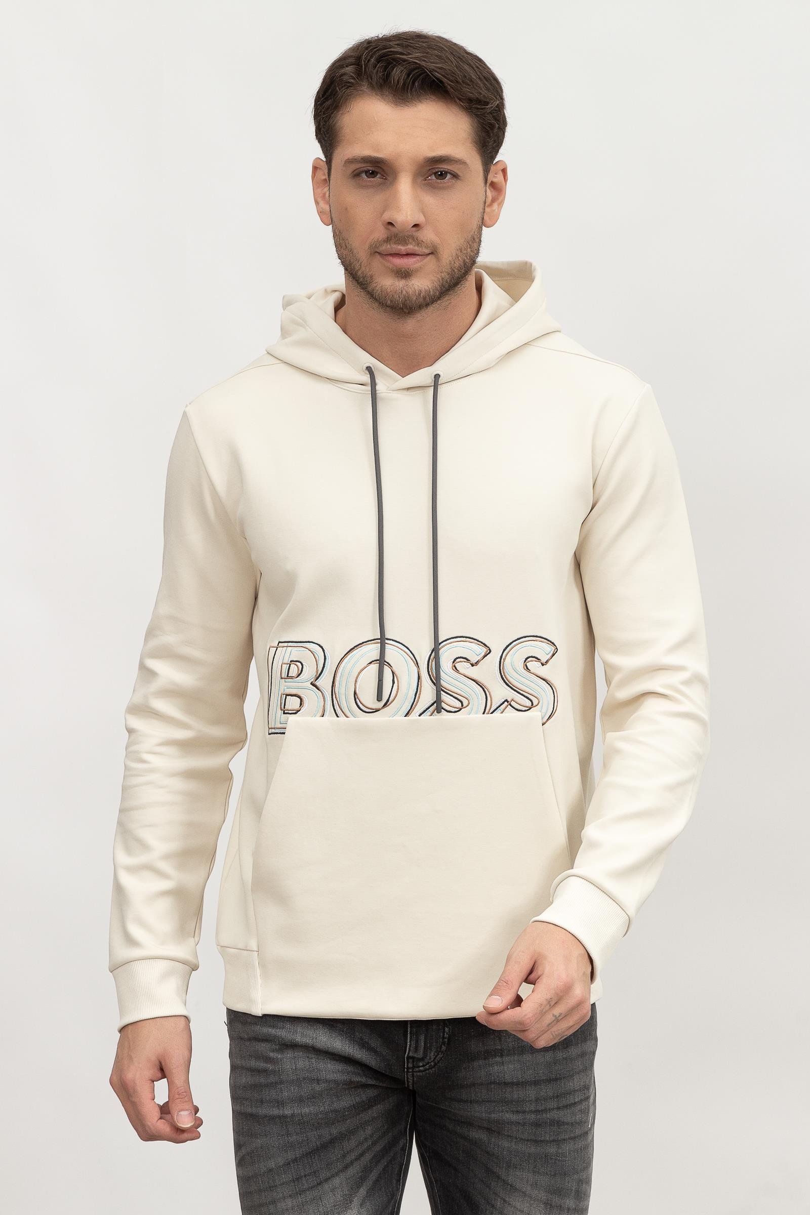 Boss Soody Erkek Kapüşonlu Sweatshirt