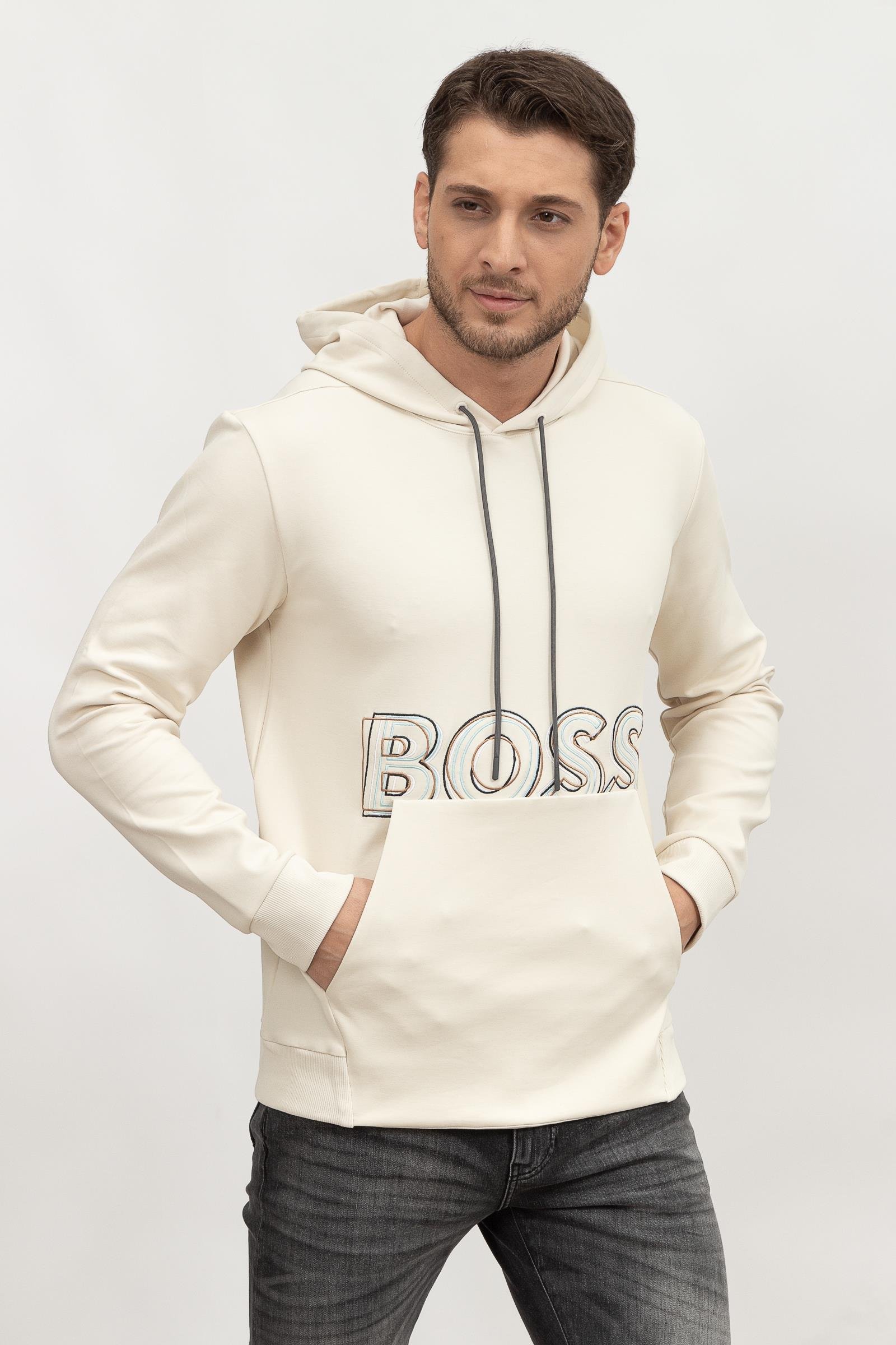 Boss Soody Erkek Kapüşonlu Sweatshirt