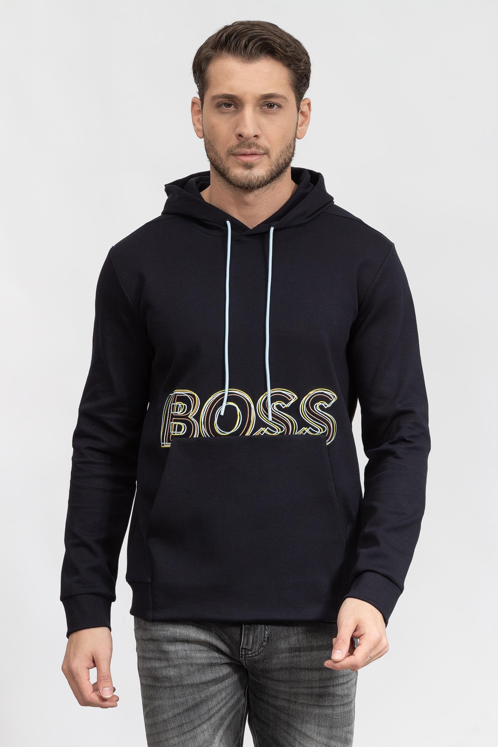 Boss Soody Erkek Kapüşonlu Sweatshirt