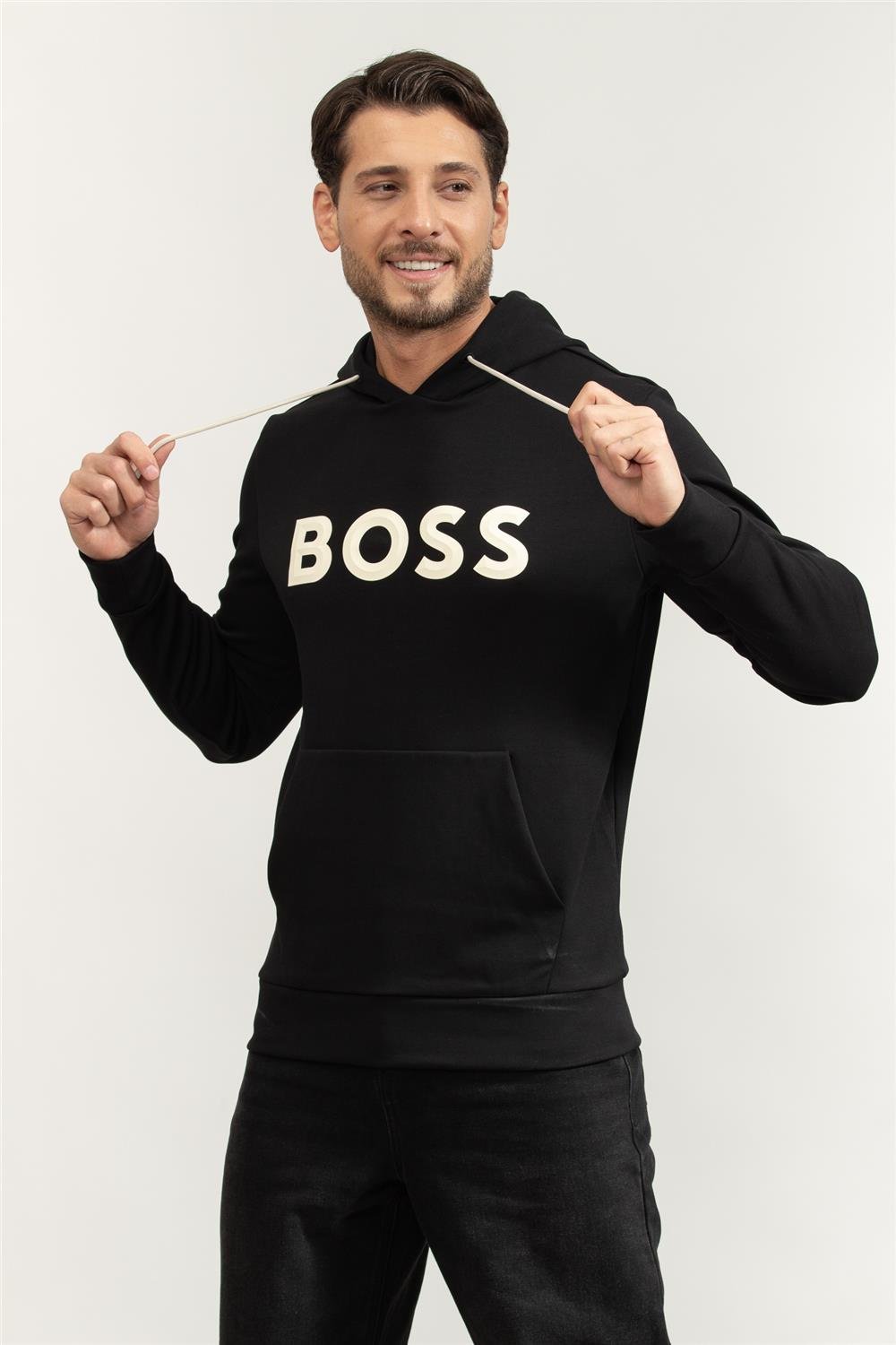 Boss Soody Zone Erkek Bisiklet Yaka Sweatshirtshirt