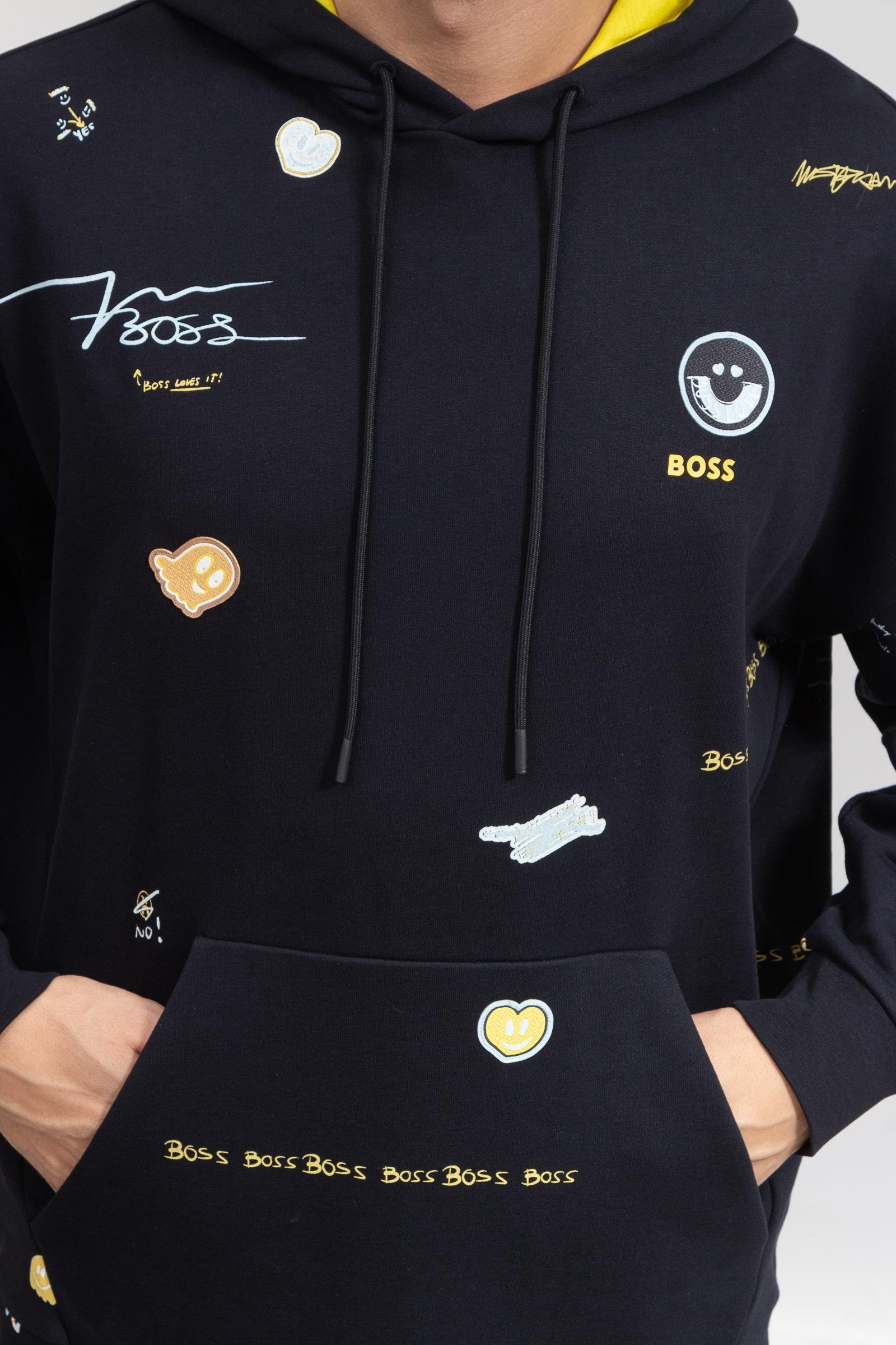 Boss Soodyart Erkek Kapüşonlu Sweatshirt