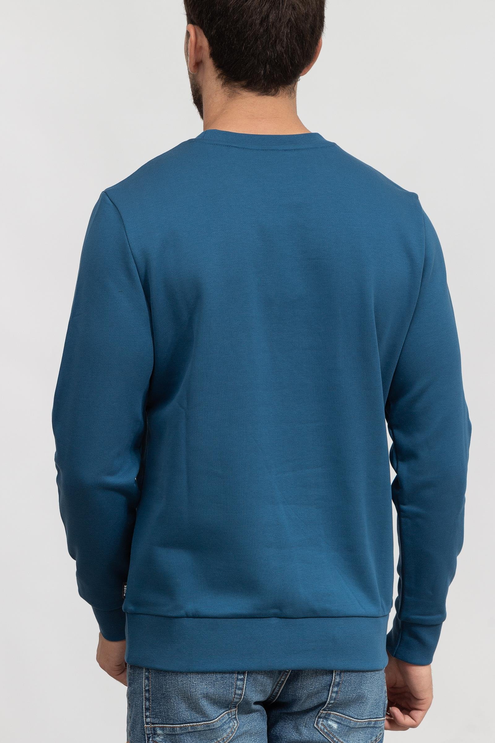 Boss Stadler Erkek Bisiklet Yaka Sweatshirt