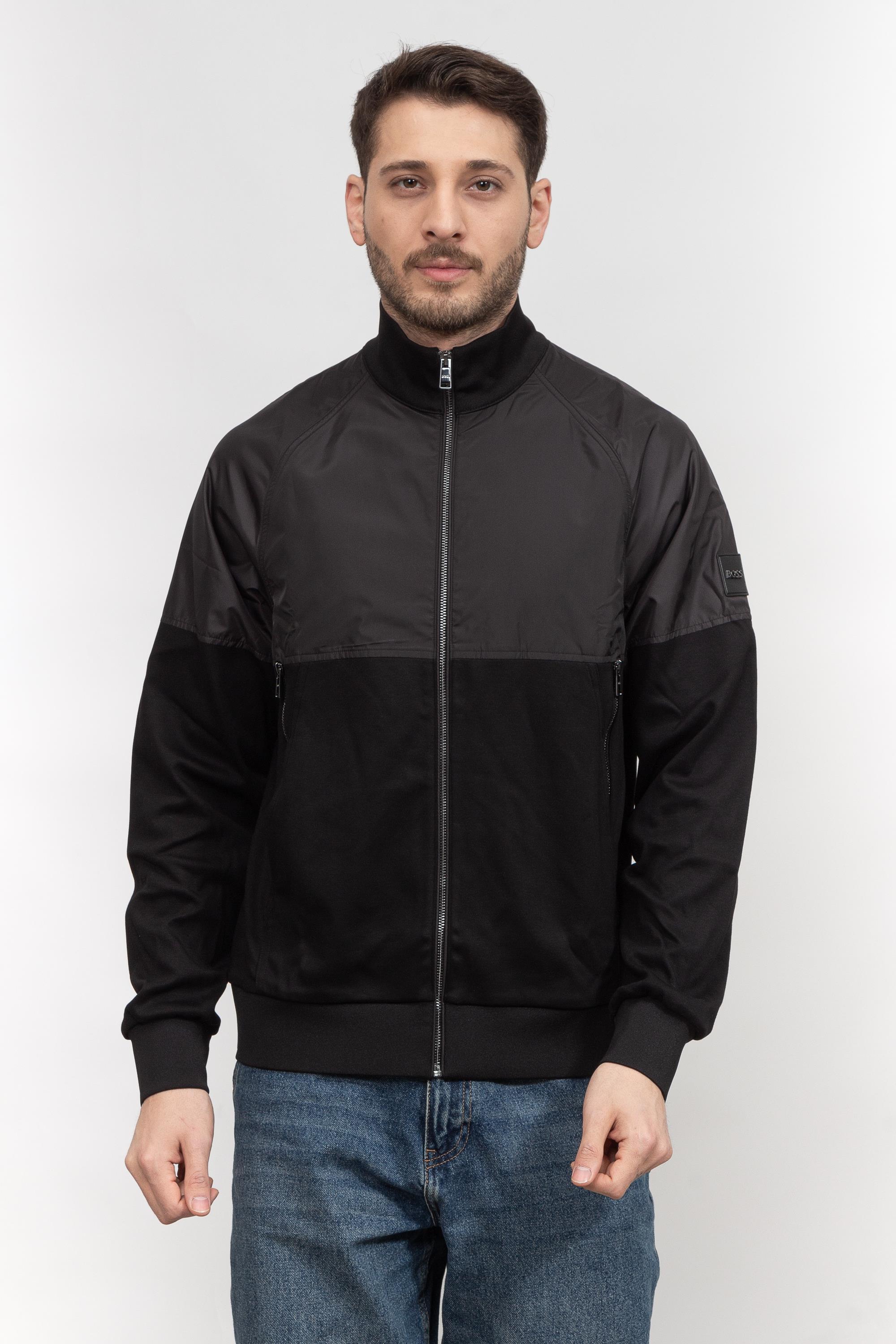 Boss Steele Erkek Fermuarlı Sweatshirt