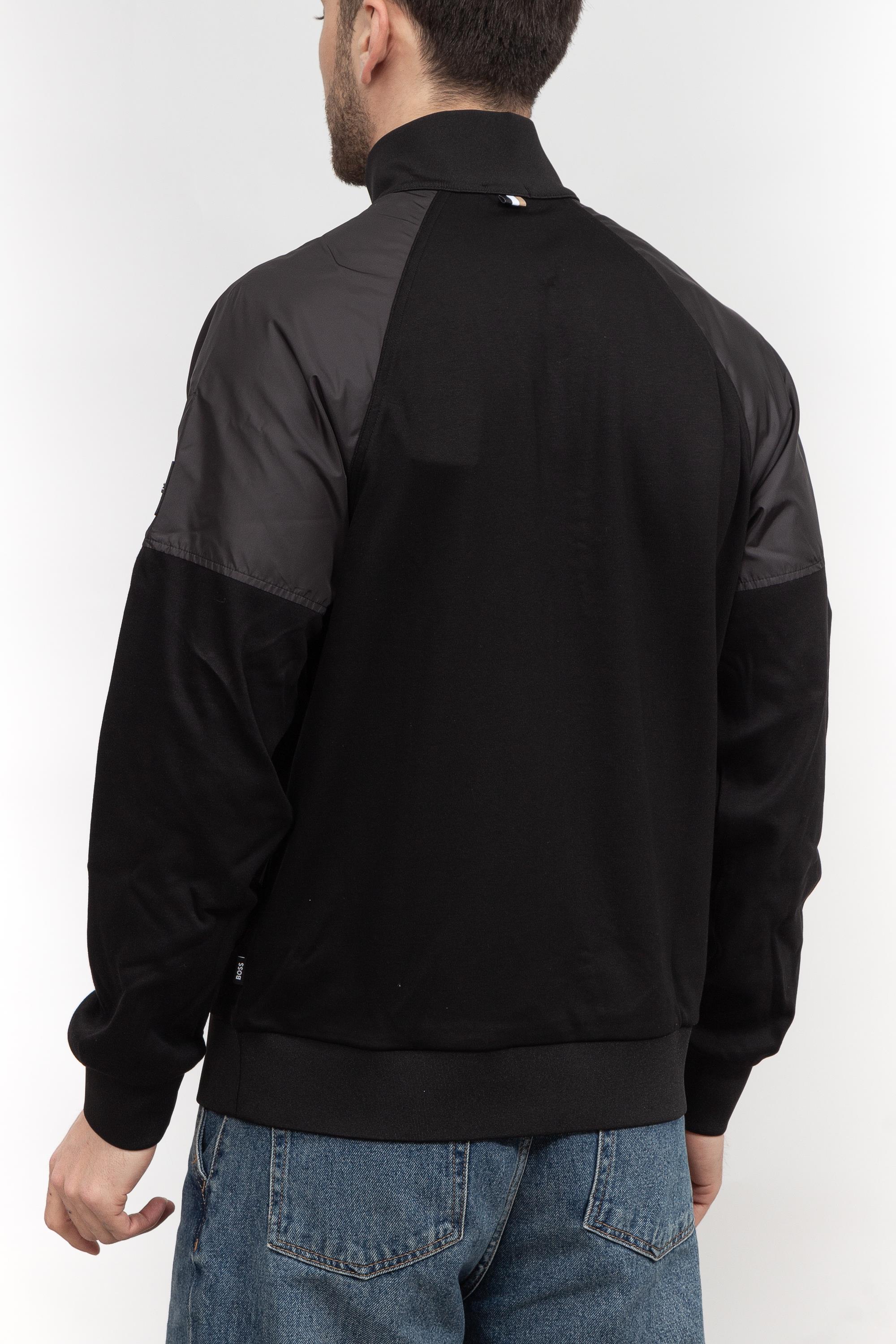 Boss Steele Erkek Fermuarlı Sweatshirt