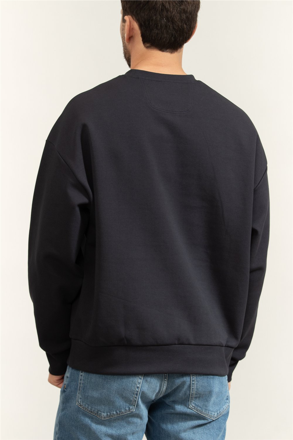 Boss Stenson Erkek Bisiklet Yaka Sweatshirtshirt