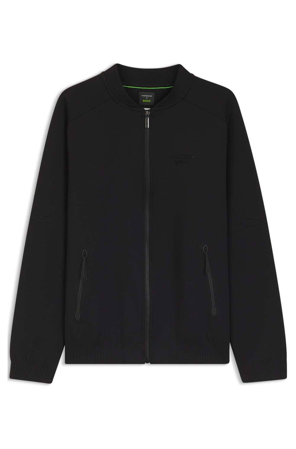 Boss Sw Ps Spirit70 Bo Erkek Fermuarlı Sweatshirt Siyah