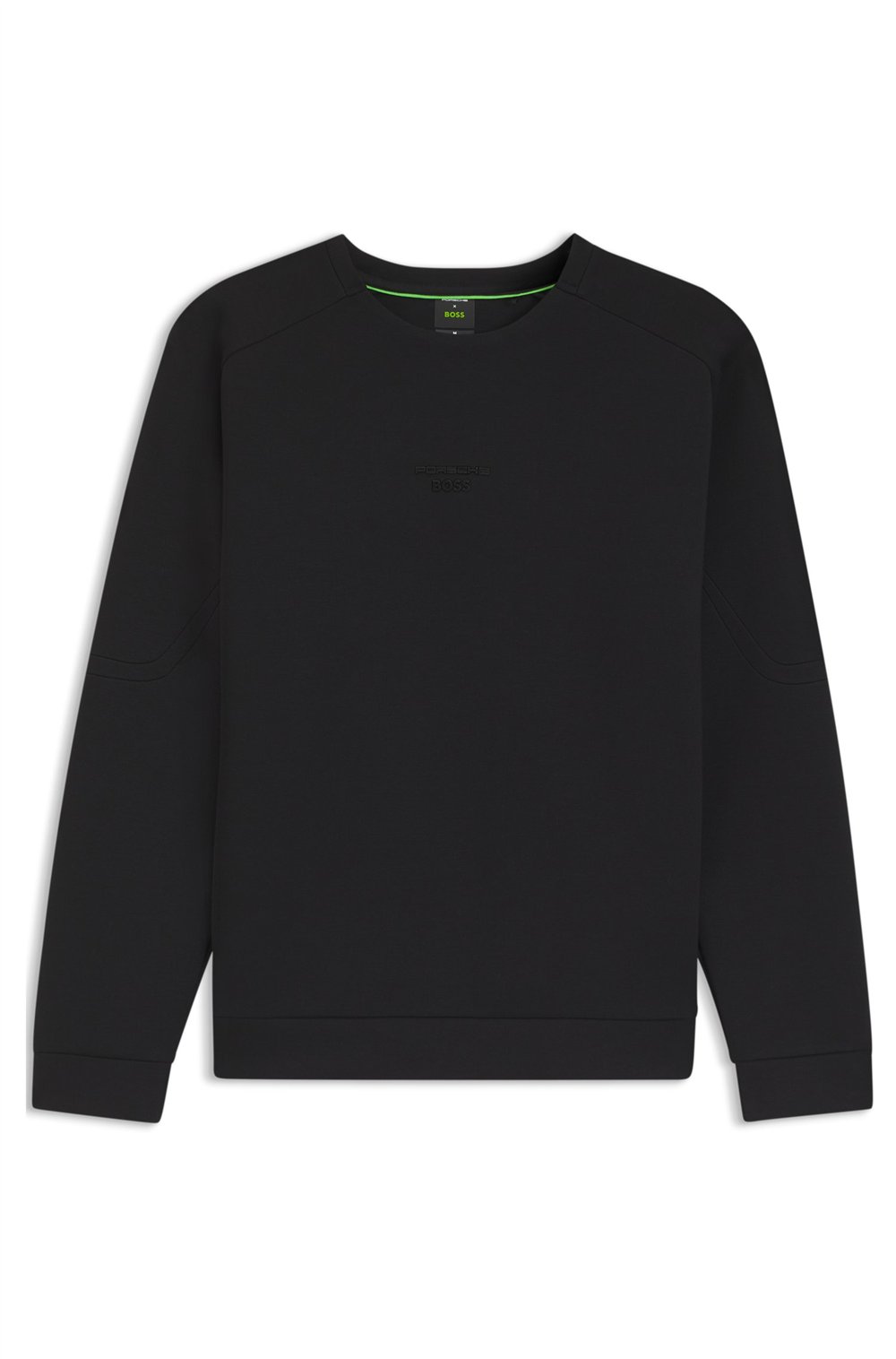 Boss Sw Ps Spirit70 Cn Erkek Bisiklet Yaka Sweatshirt Siyah