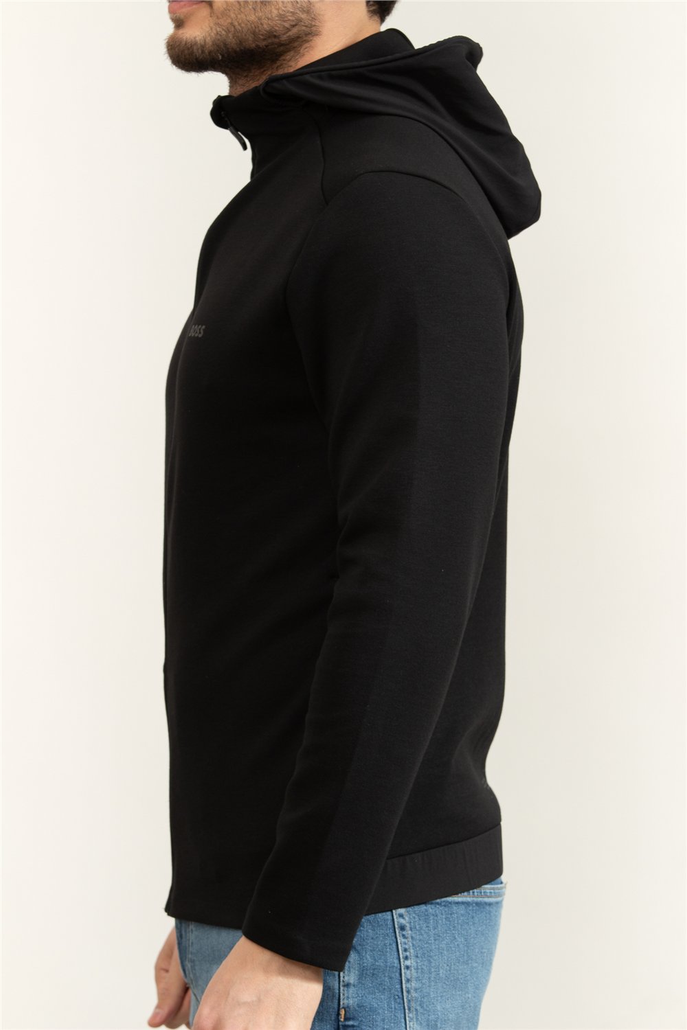 BOSS Sw Tour Hd Fz Erkek Fermuarlı Sweatshirt