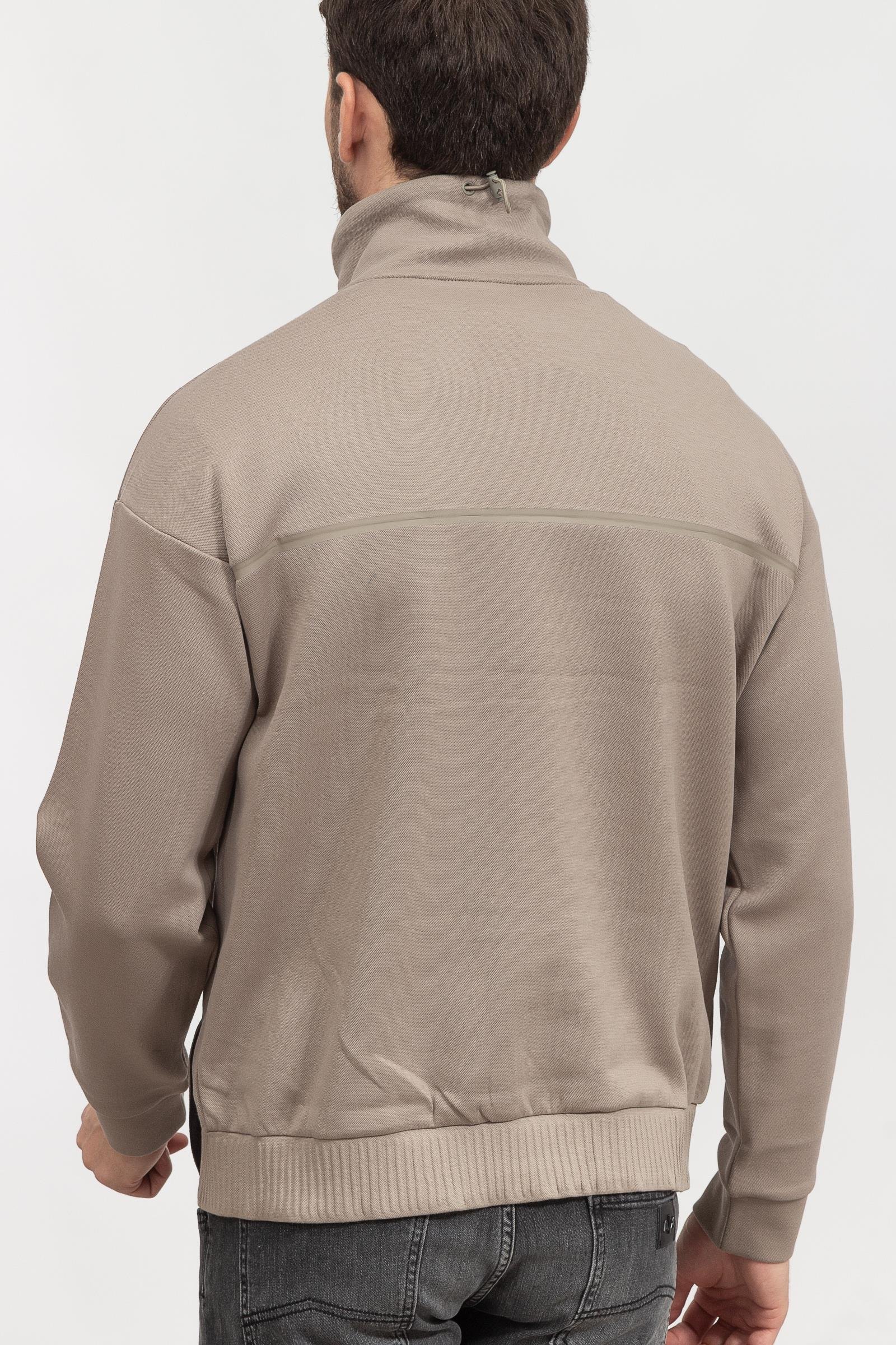 Boss Swique Erkek Fermuarlı Sweatshirt