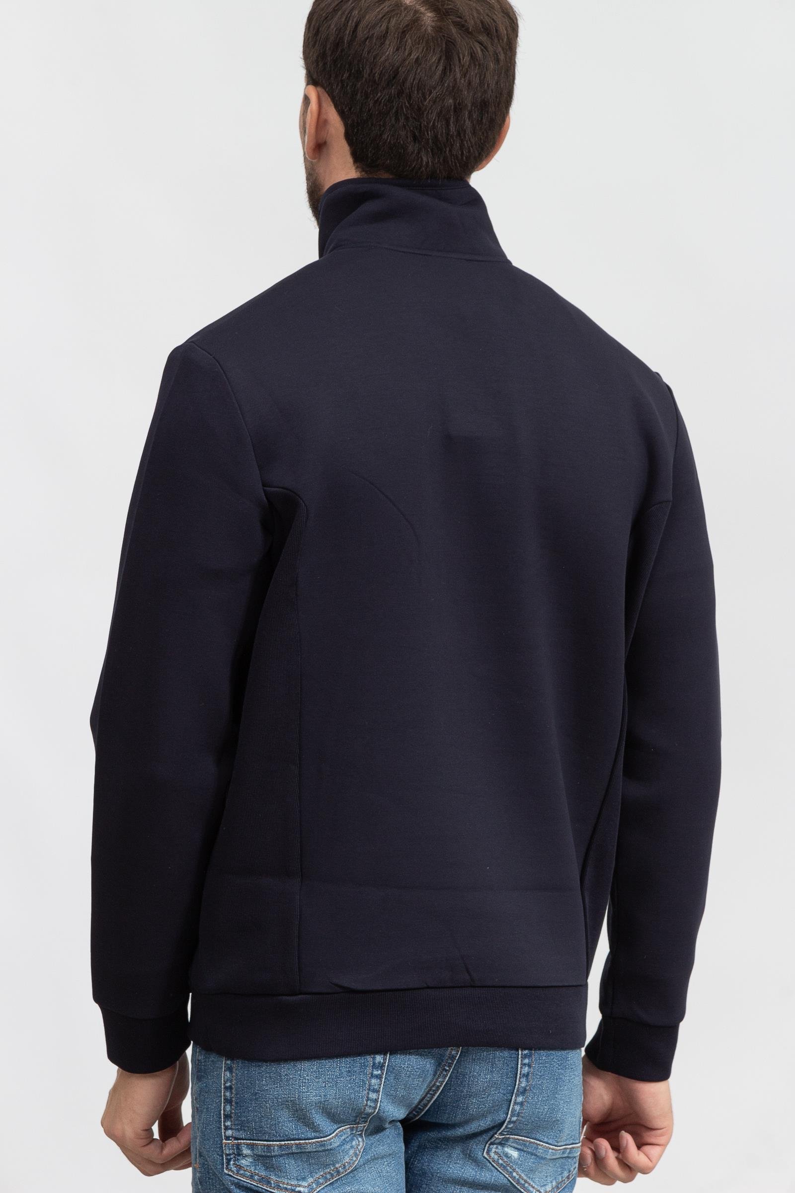 Boss Swover Erkek Fermuarlı Sweatshirt
