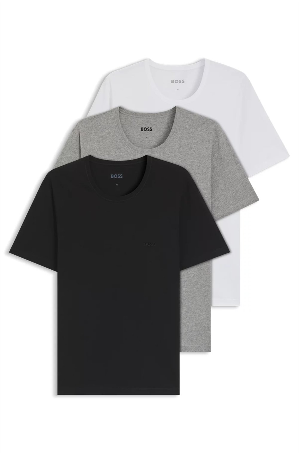 BOSS T-Shirt Rn 3P Classic Erkek 3lü Atlet Çok Renkli