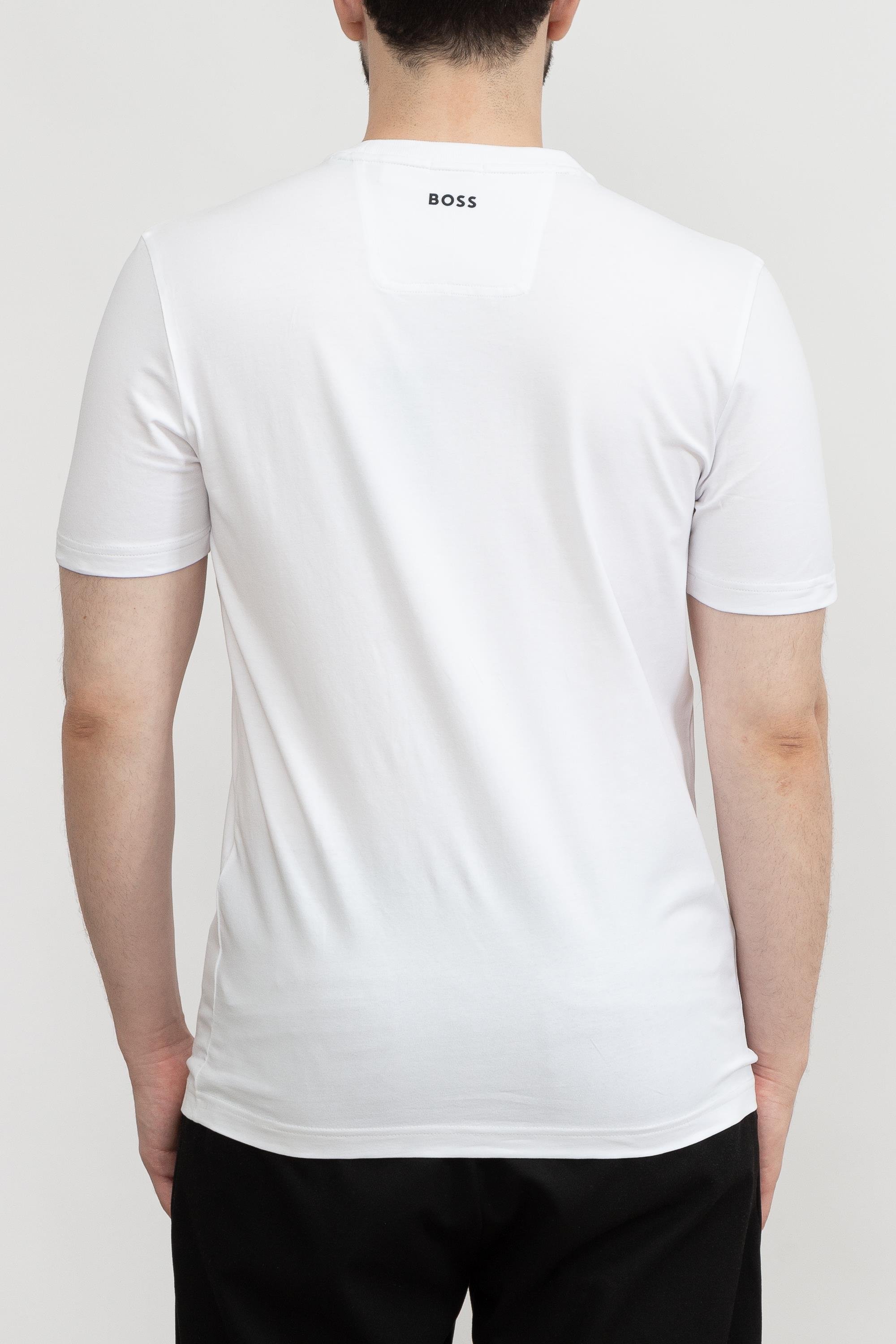 Boss Tee Erkek Bisiklet Yaka T-Shirt