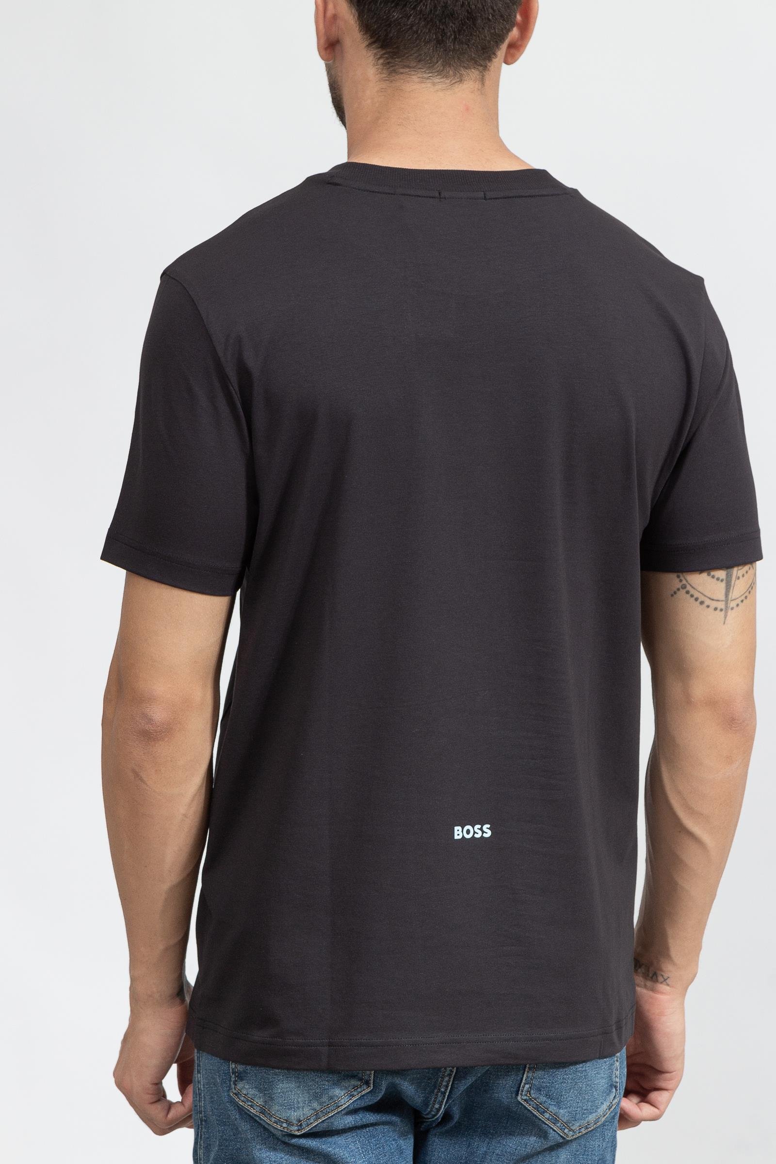 Boss Tee Erkek Bisiklet Yaka T-Shirt
