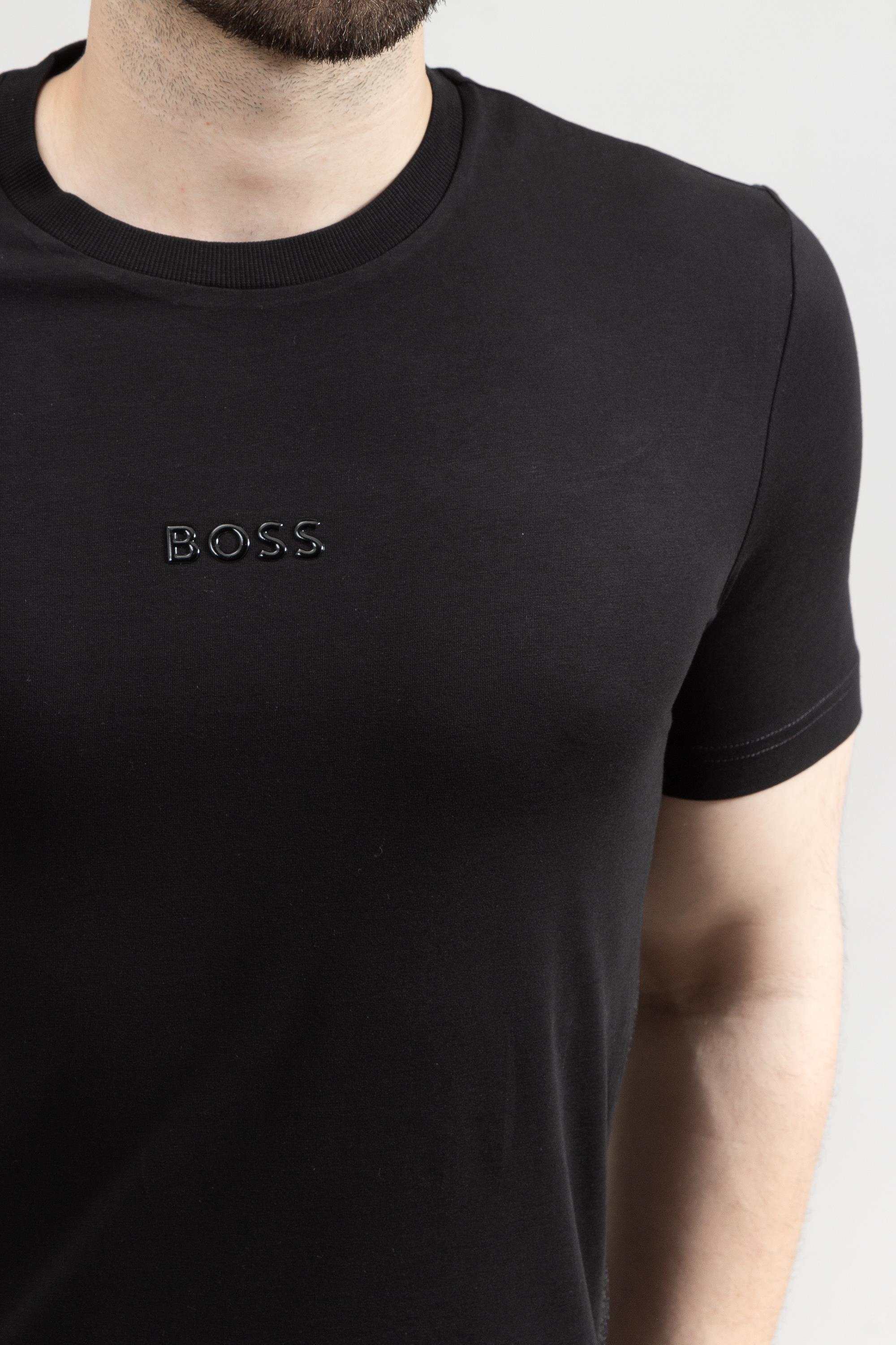 Boss Tee Erkek Bisiklet Yaka T-Shirt