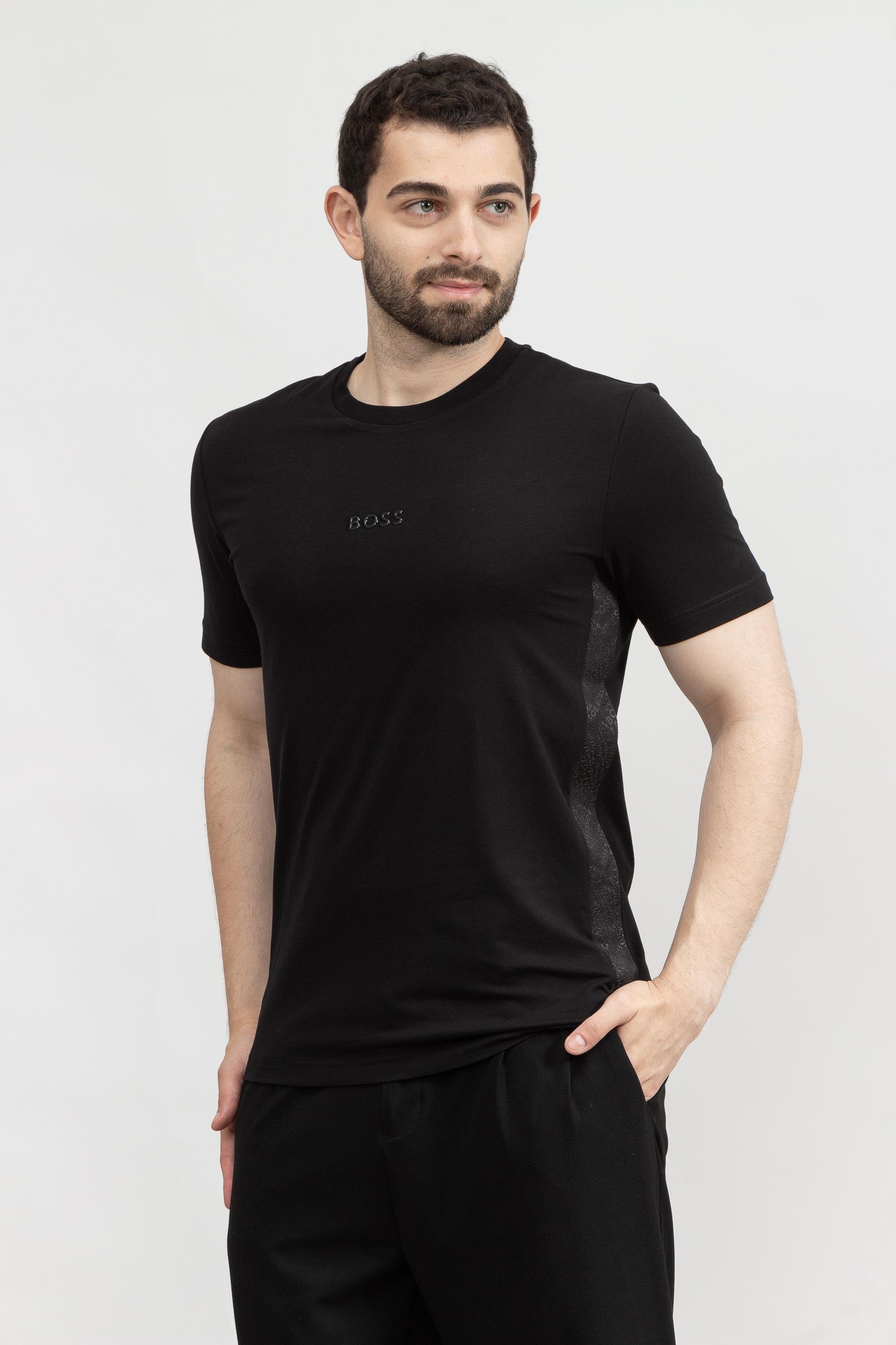 Boss Tee Erkek Bisiklet Yaka T-Shirt