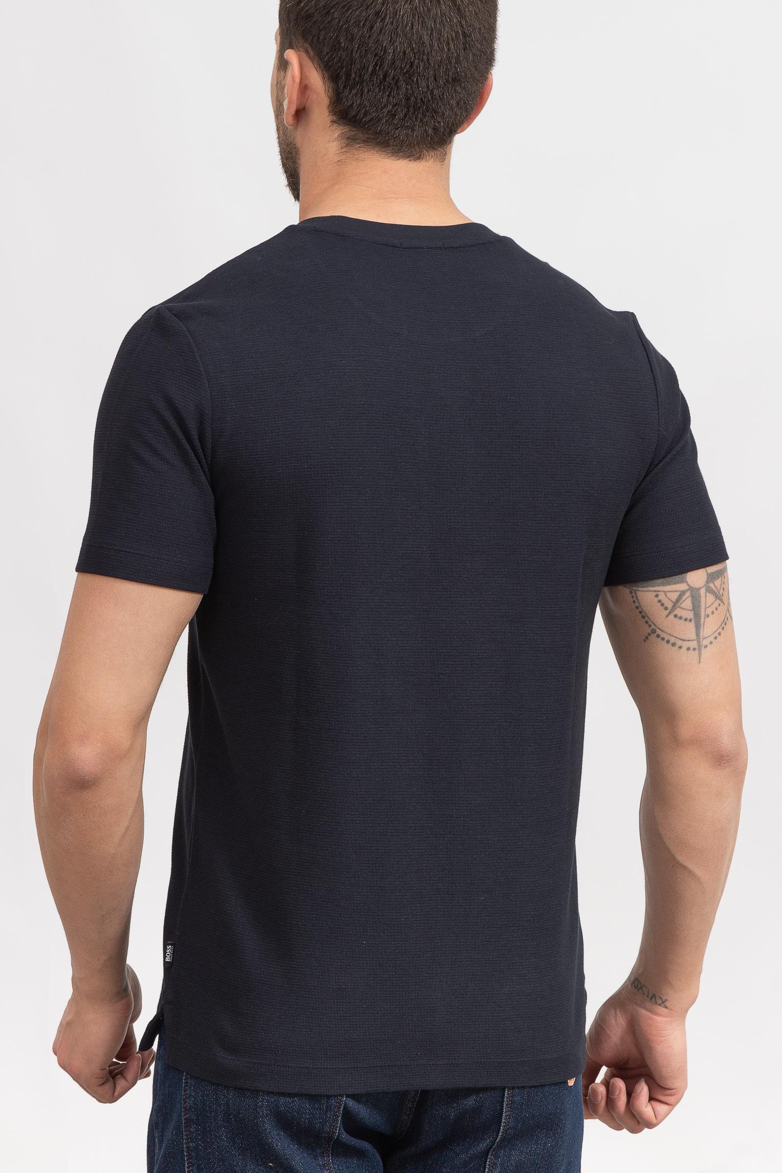 Boss Tessler Erkek Bisiklet Yaka T-Shirt