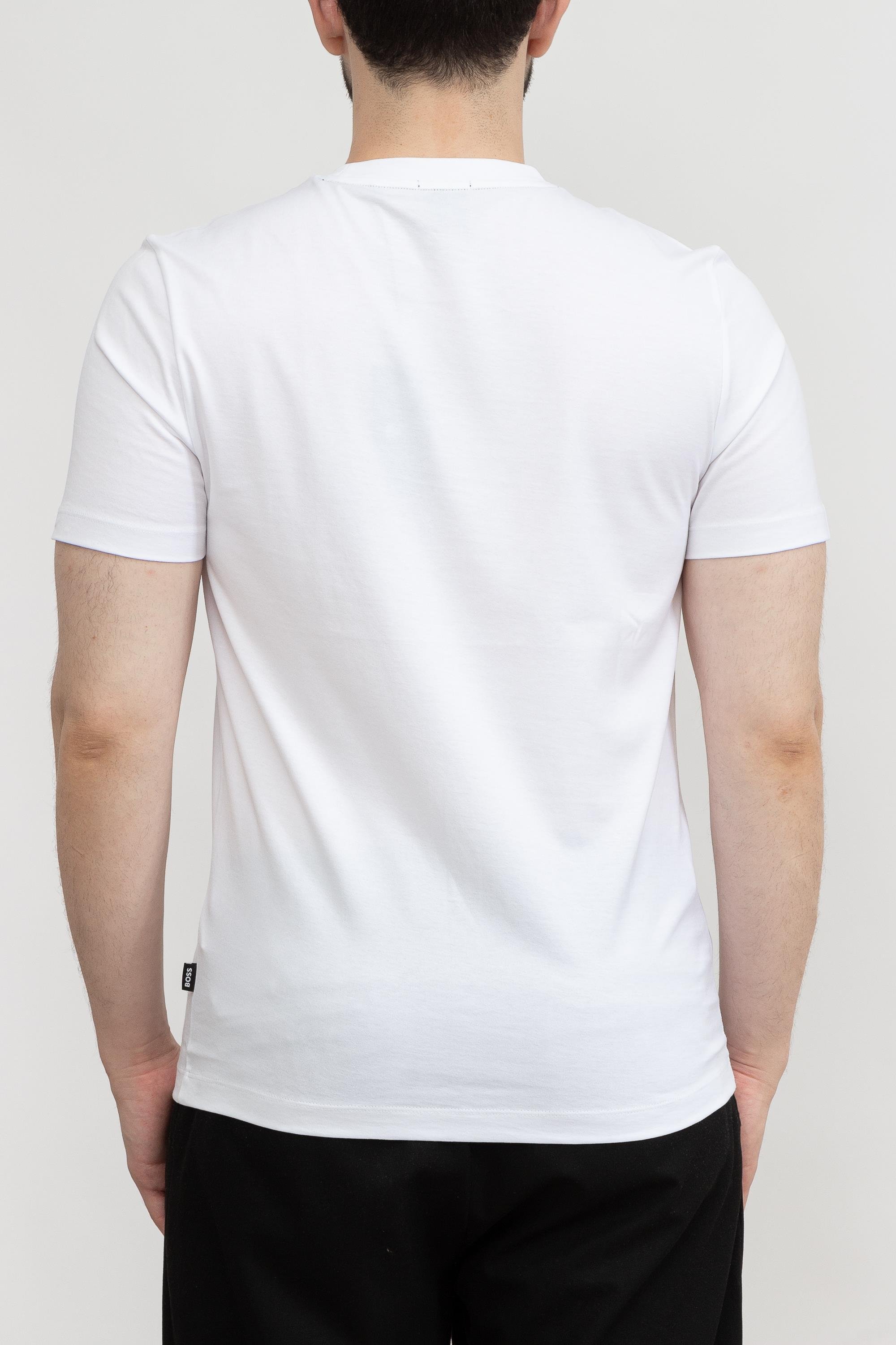 Boss Tessler Erkek Bisiklet Yaka T-Shirt