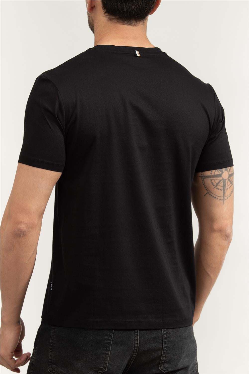 Boss Tessler Erkek Bisiklet Yaka T-Shirt