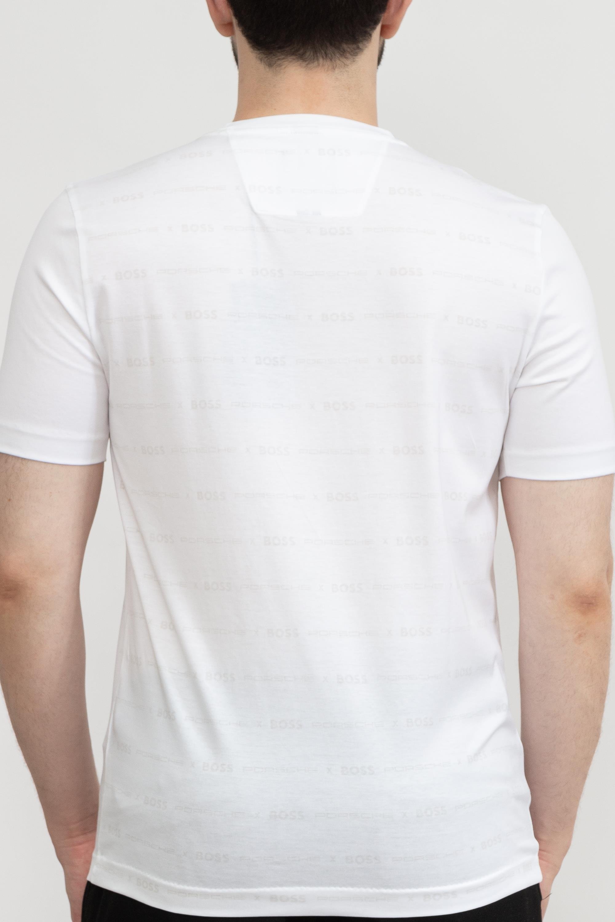 Boss Tessler Erkek Bisiklet Yaka T-Shirt