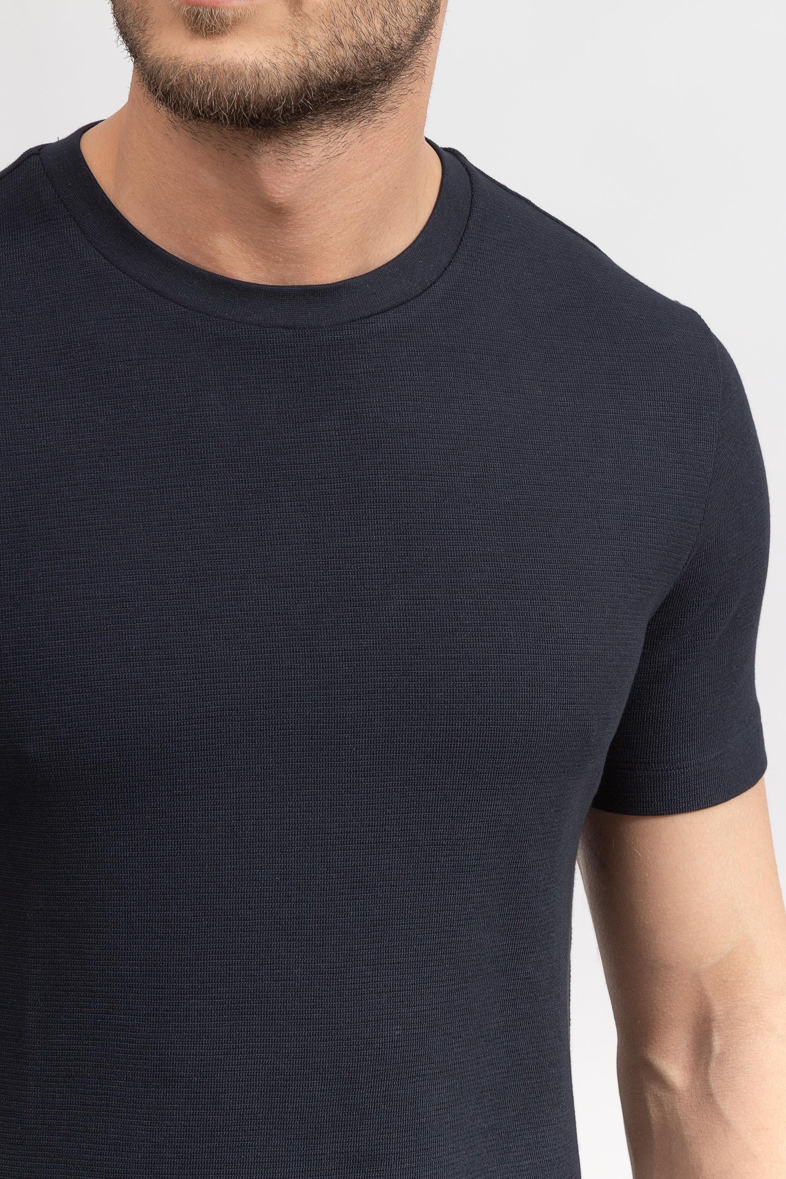 Boss Tessler Erkek Bisiklet Yaka T-Shirt