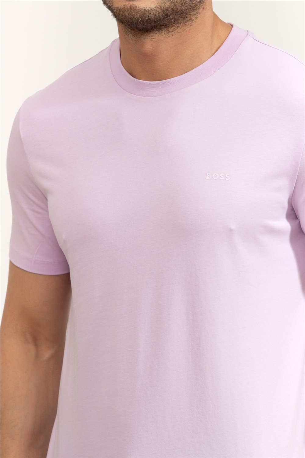 Boss Thompson Erkek Bisiklet Yaka T-Shirt