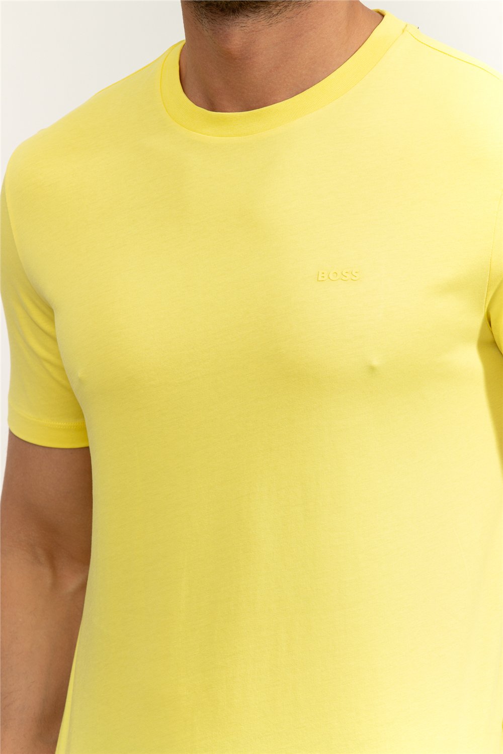 Boss Thompson Erkek Bisiklet Yaka T-Shirt