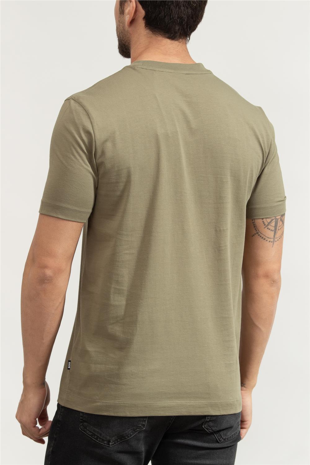 Boss Thompson Erkek Bisiklet Yaka T-Shirt