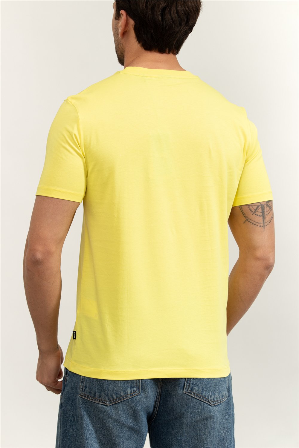 Boss Thompson Erkek Bisiklet Yaka T-Shirt