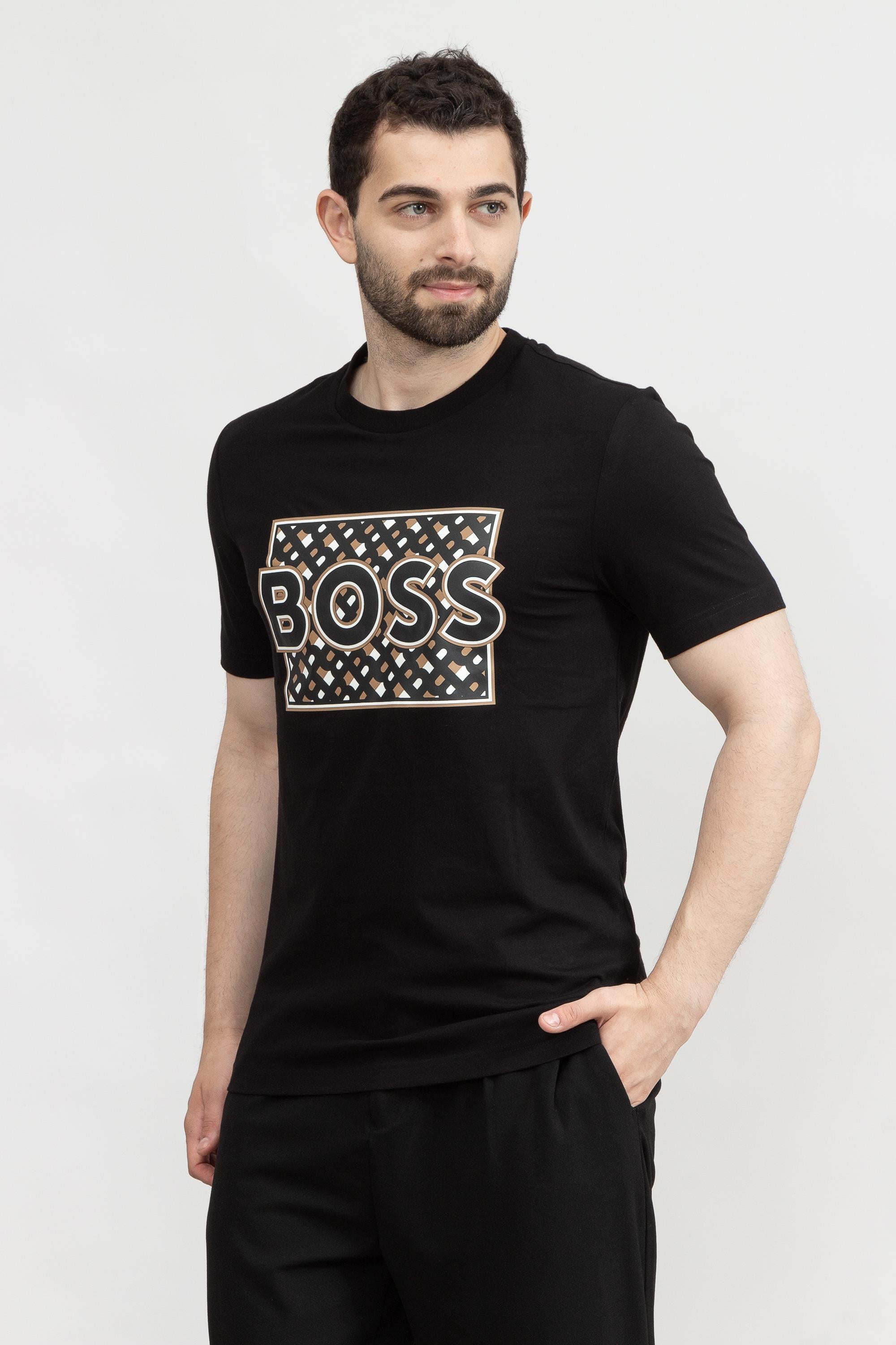 Boss Tiburt Erkek Bisiklet Yaka T-Shirt