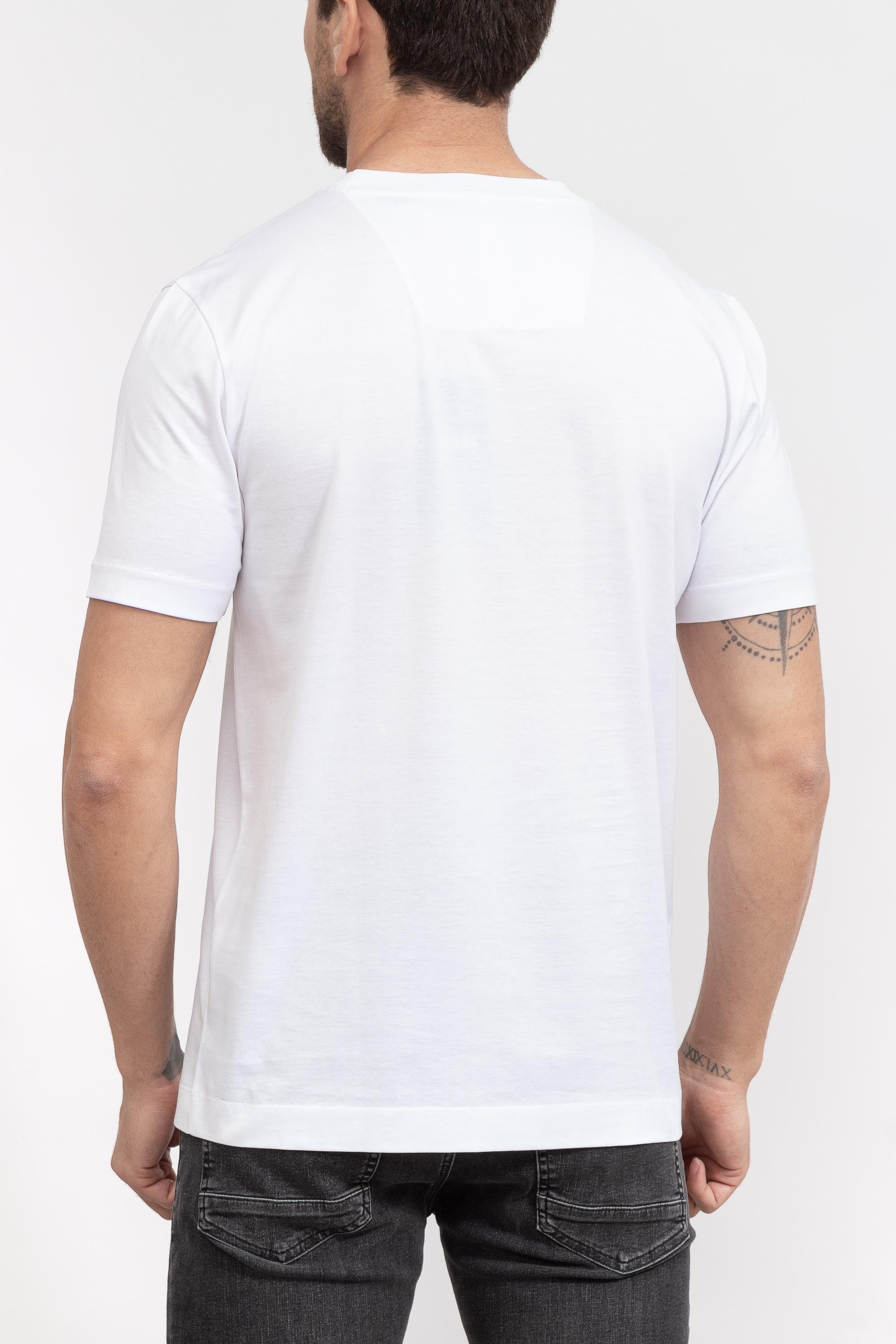 Boss Tiburt Erkek Bisiklet Yaka T-Shirt