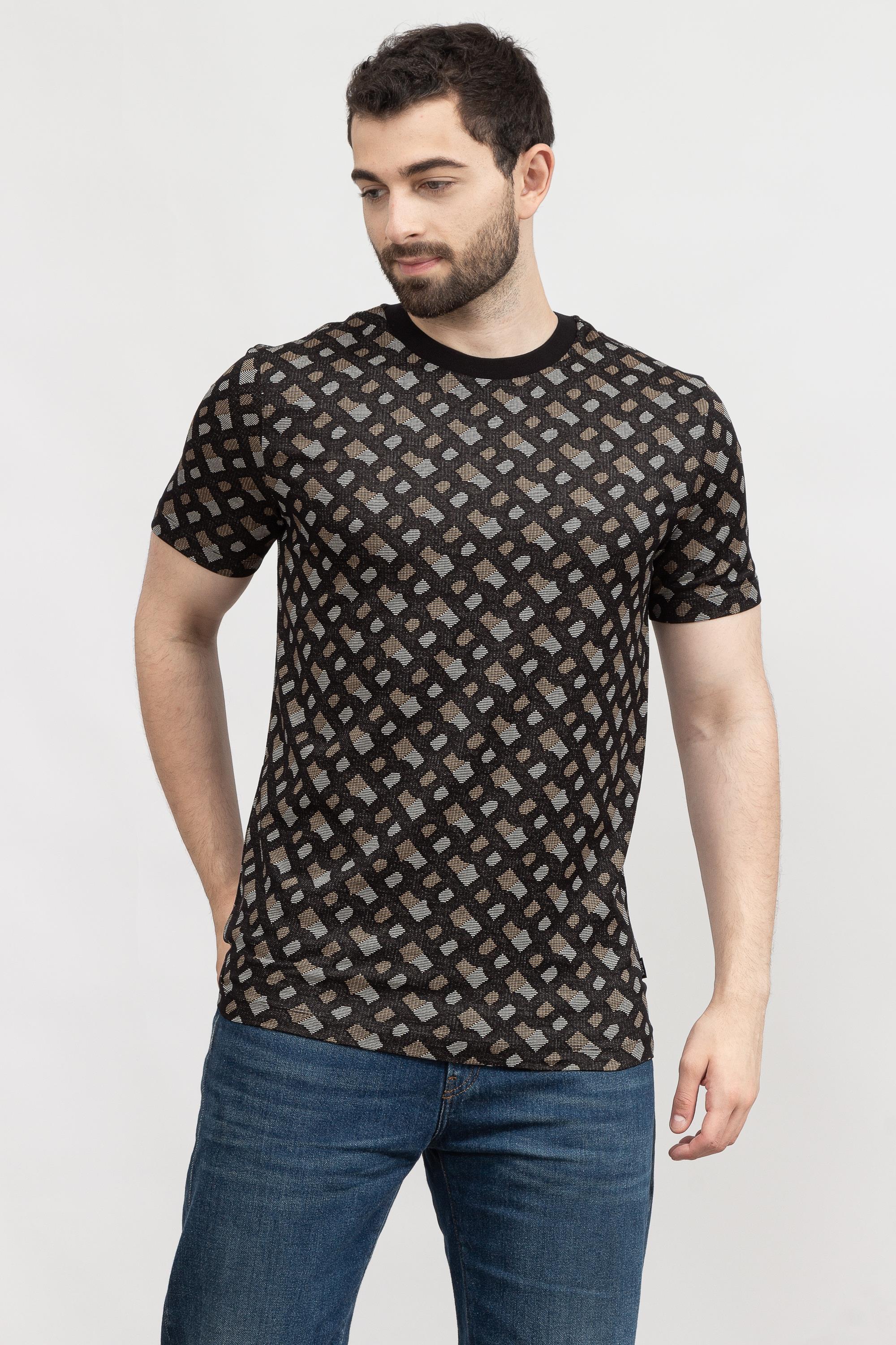 Boss Tiburt Erkek Bisiklet Yaka T-Shirt