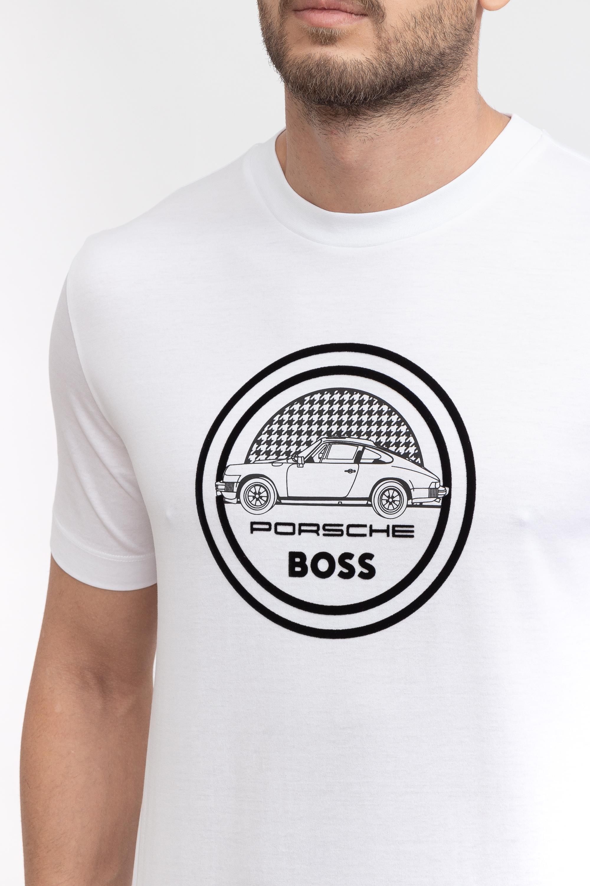 Boss Tiburt Erkek Bisiklet Yaka T-Shirt