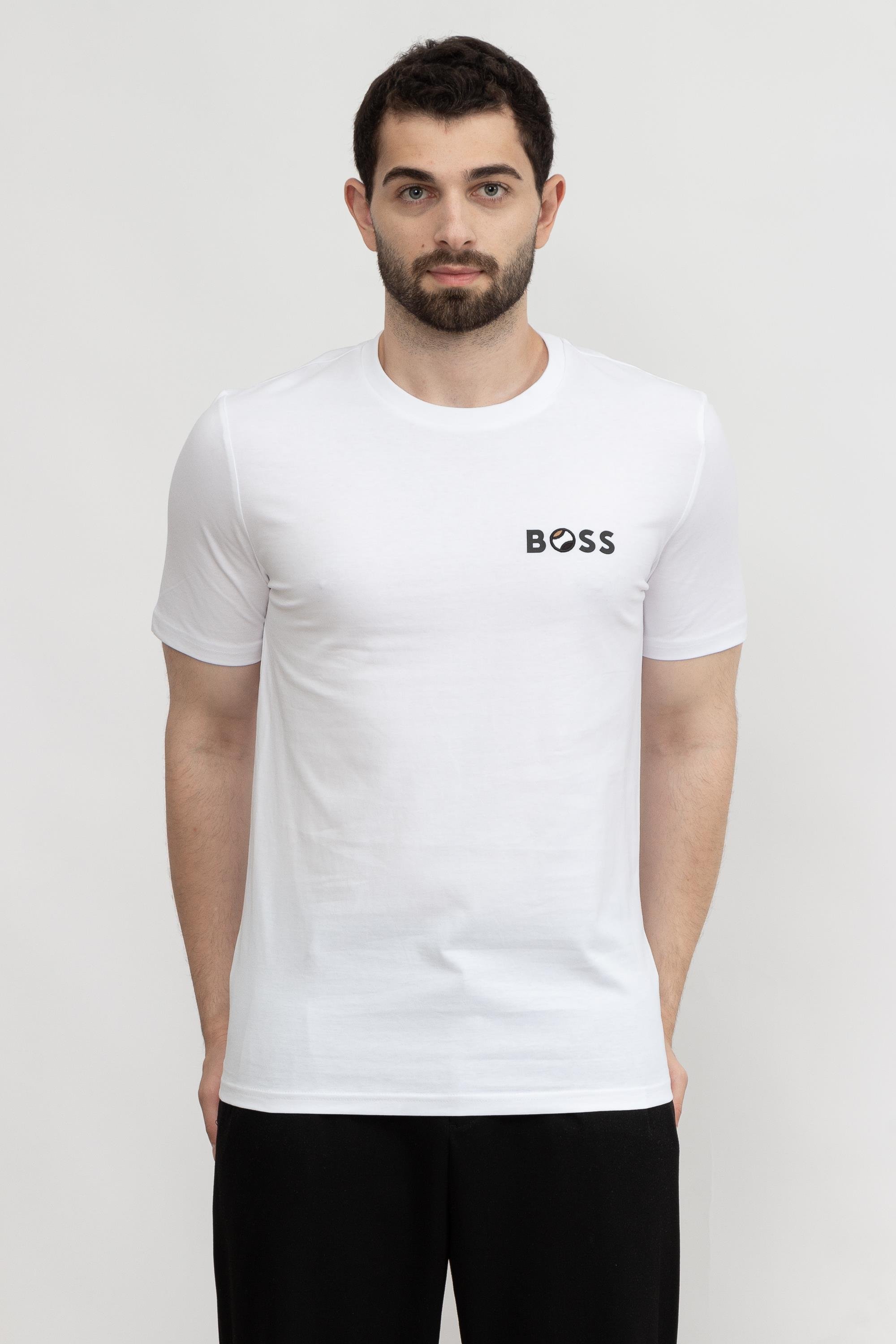 Boss Tiburt Erkek Bisiklet Yaka T-Shirt