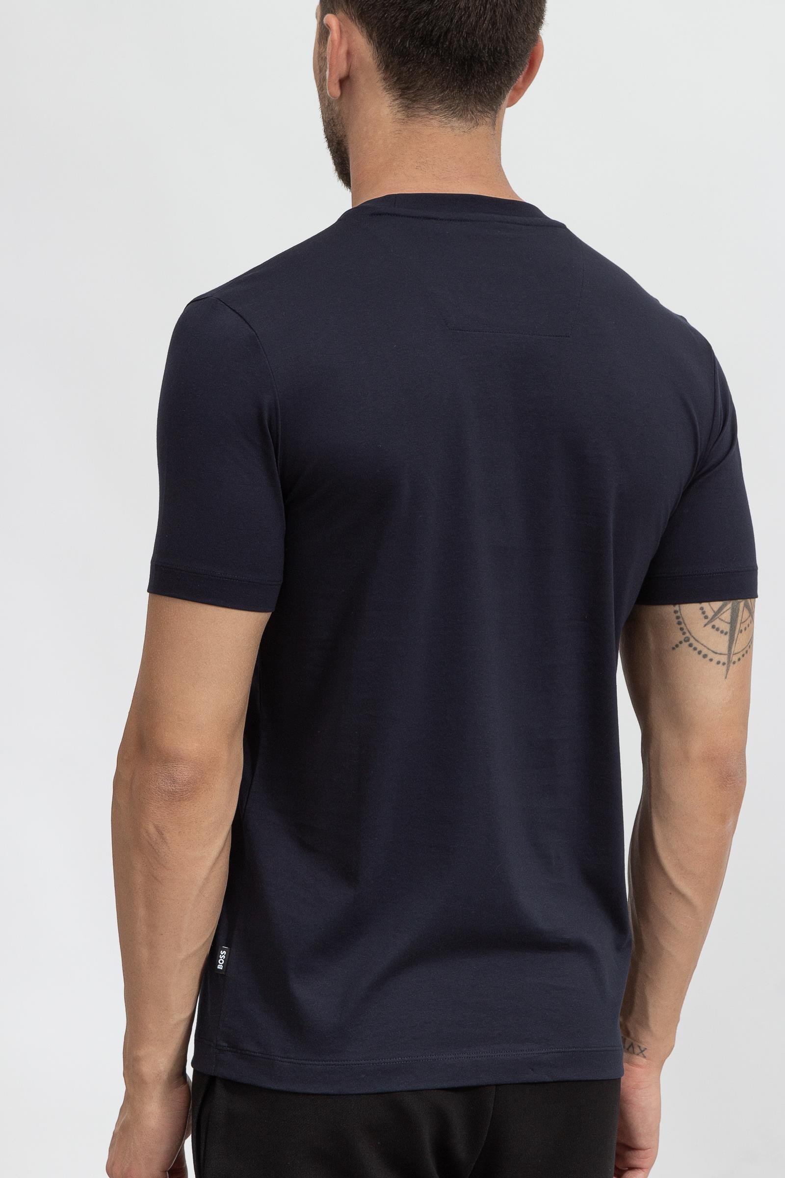 Boss Tiburt Erkek Bisiklet Yaka T-Shirt