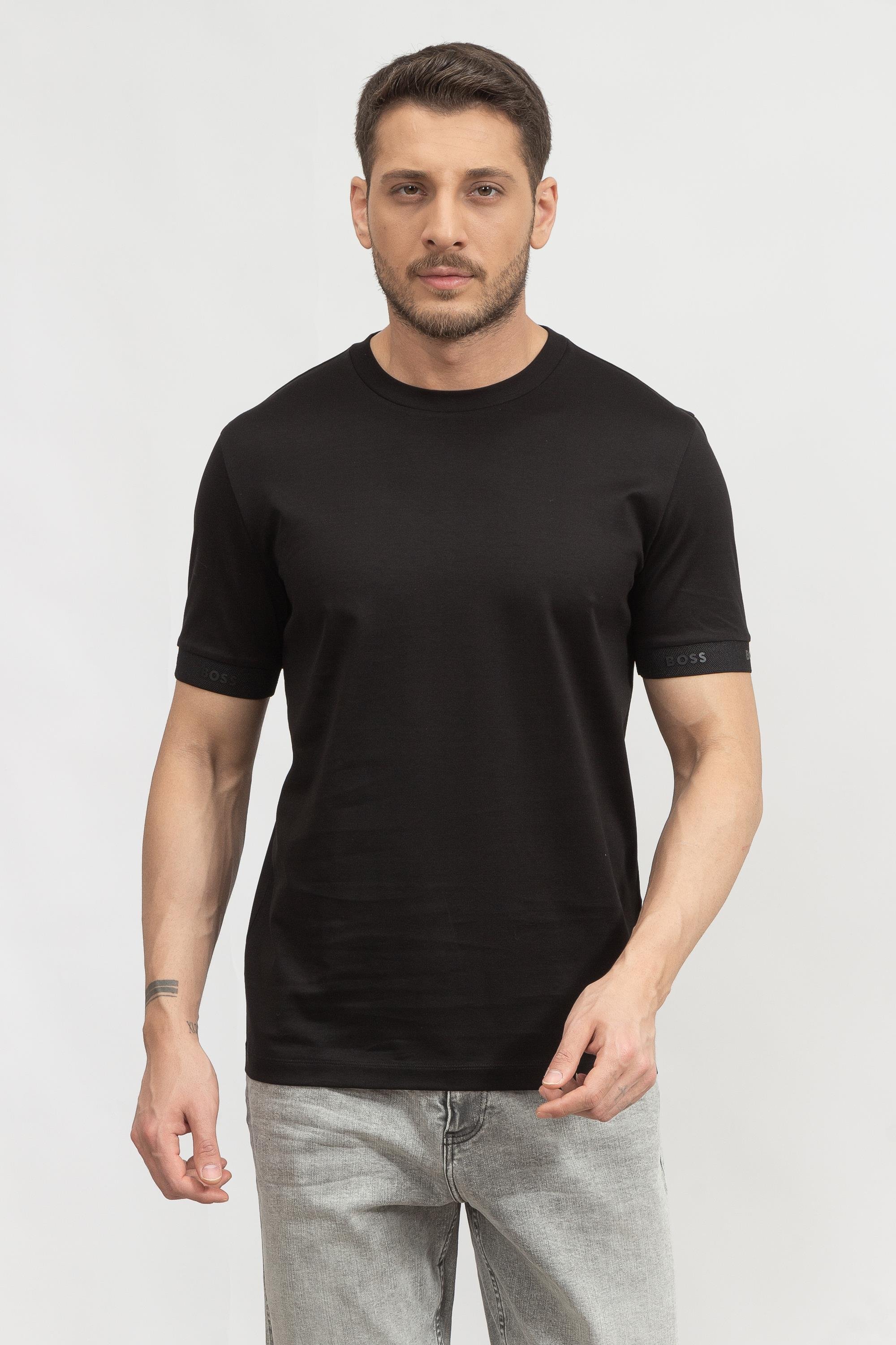 Boss Tiburt Erkek Bisiklet Yaka T-Shirt