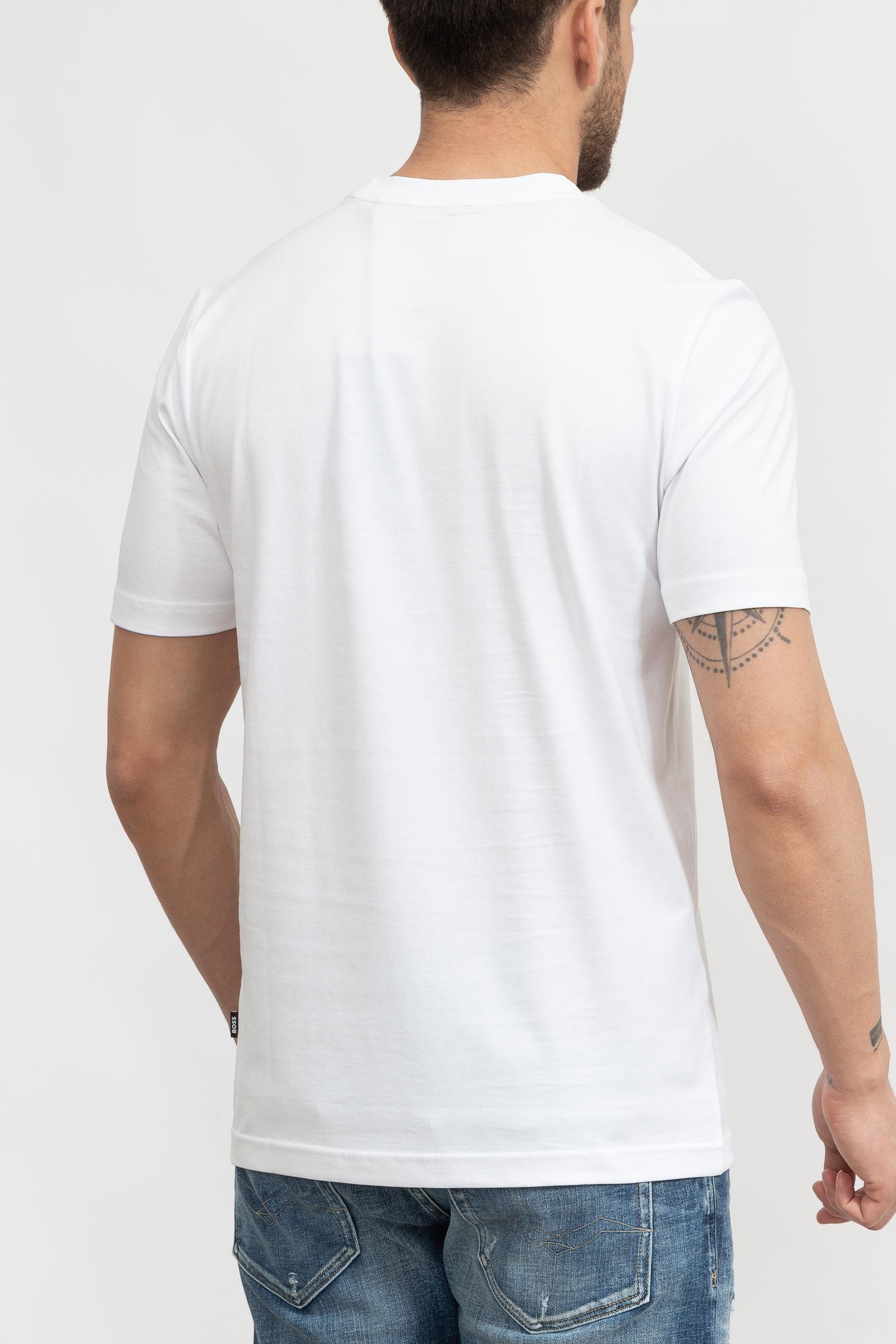 Boss Tiburt Erkek Bisiklet Yaka T-Shirt