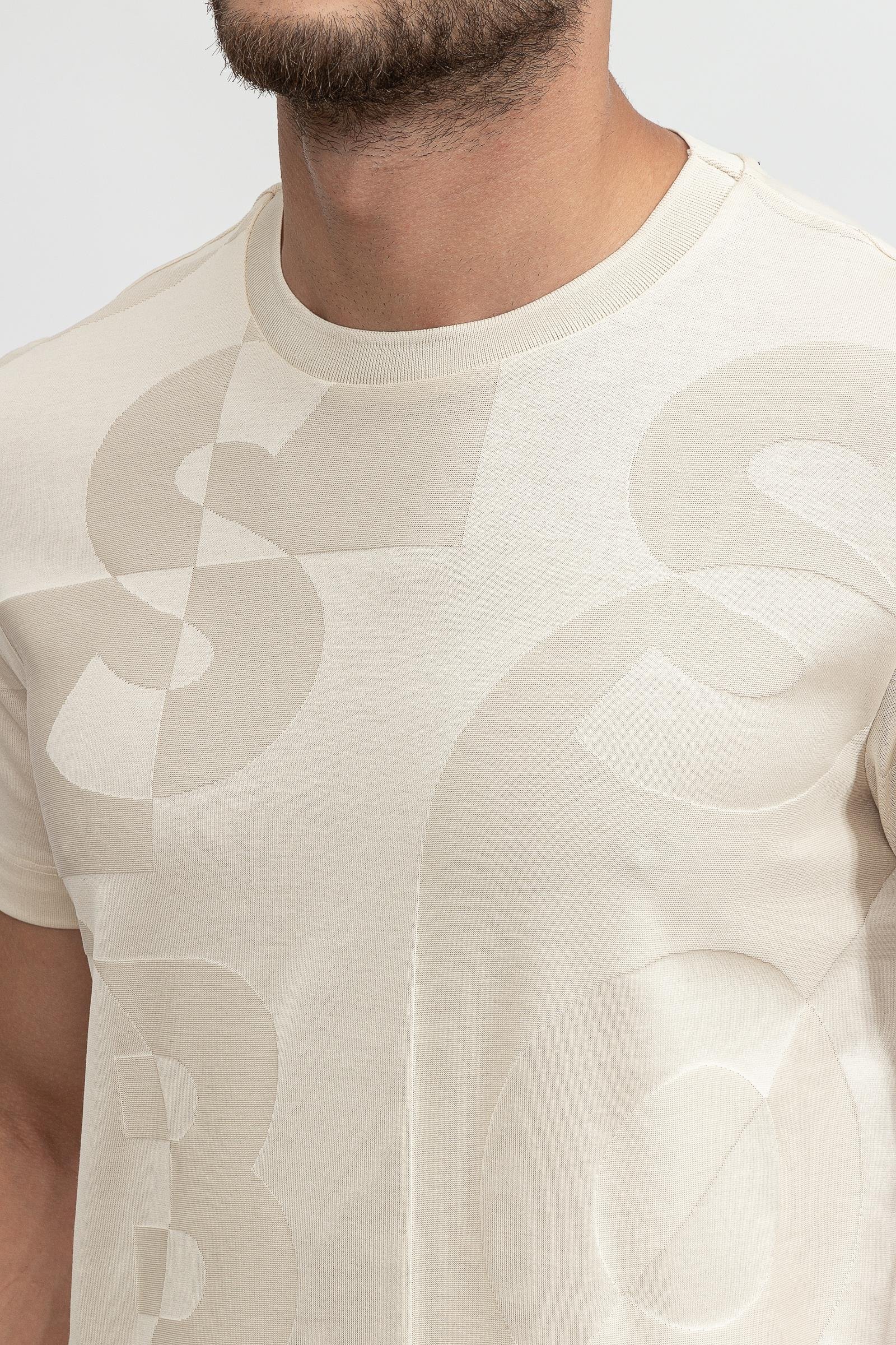 Boss Tiburt Erkek Bisiklet Yaka T-Shirt