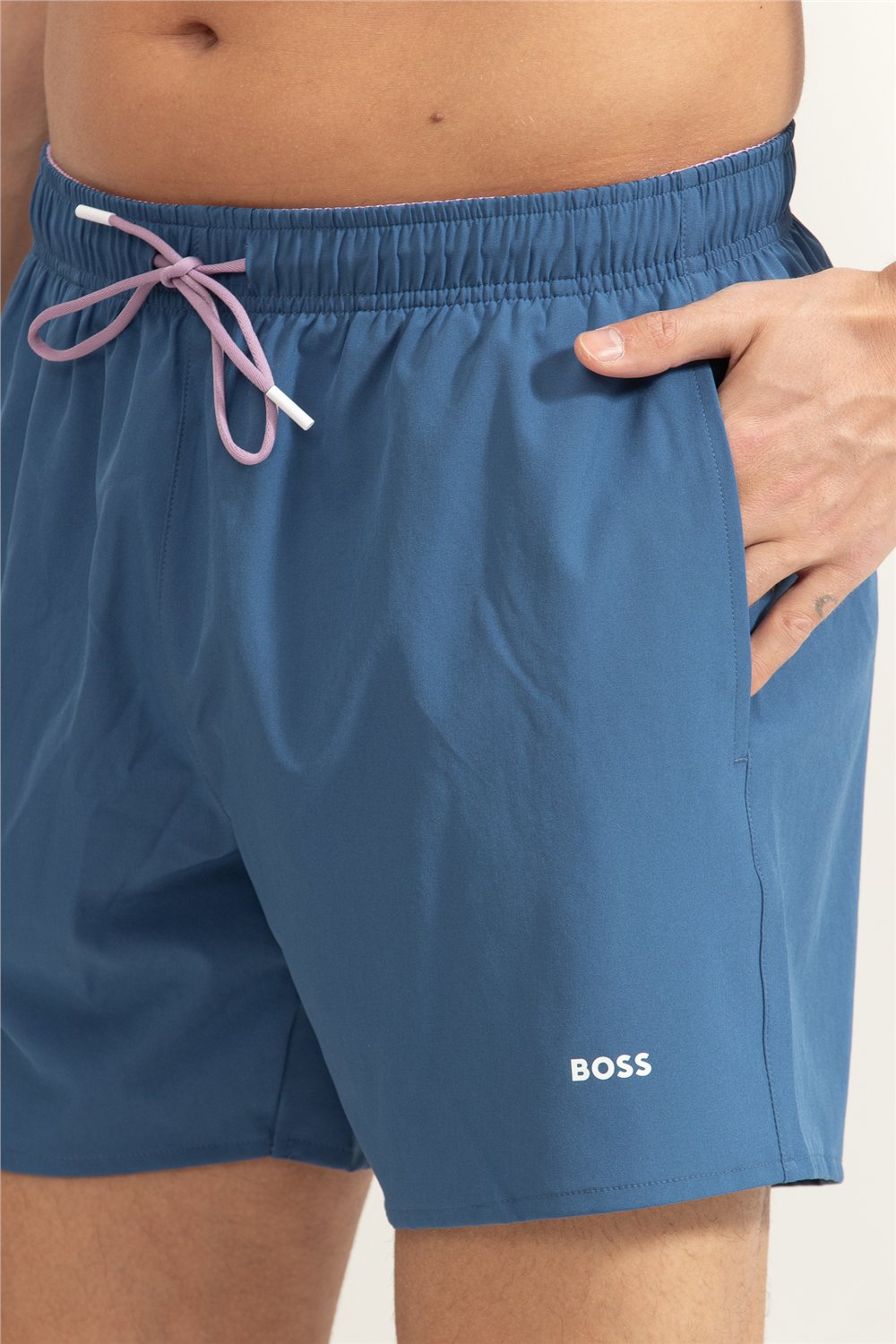 Boss Tio Erkek Şort Mayo Mavi