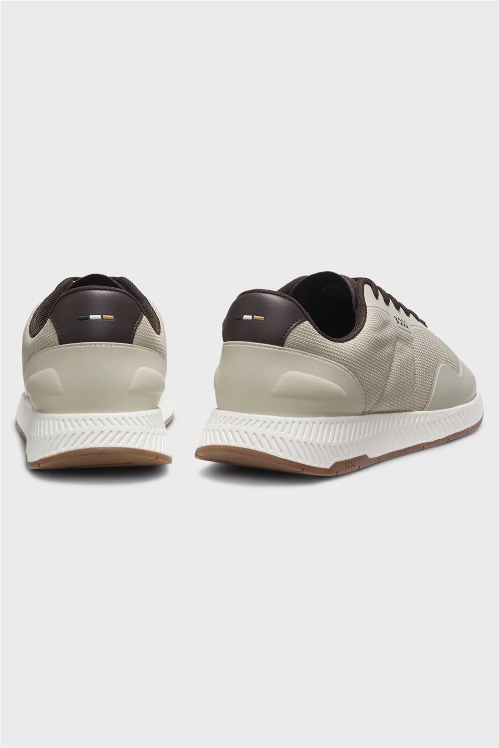 Boss Titanium Runn Trtxpu Erkek Sneaker Bej