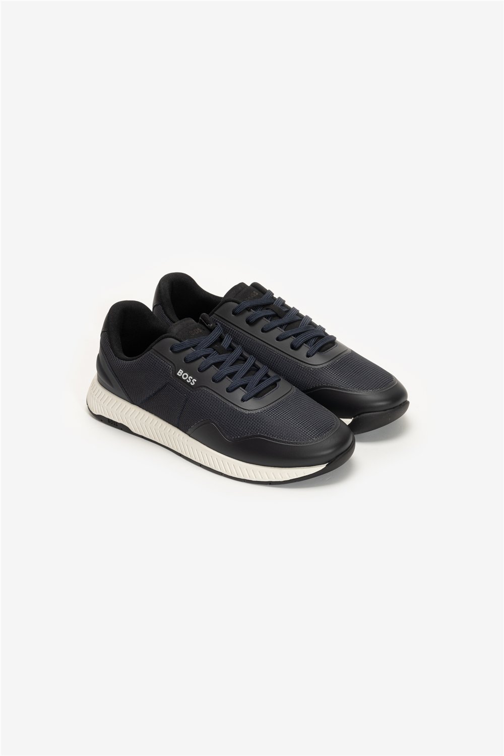 Boss Titanium Runn Trtxpu Erkek Sneaker Mavi