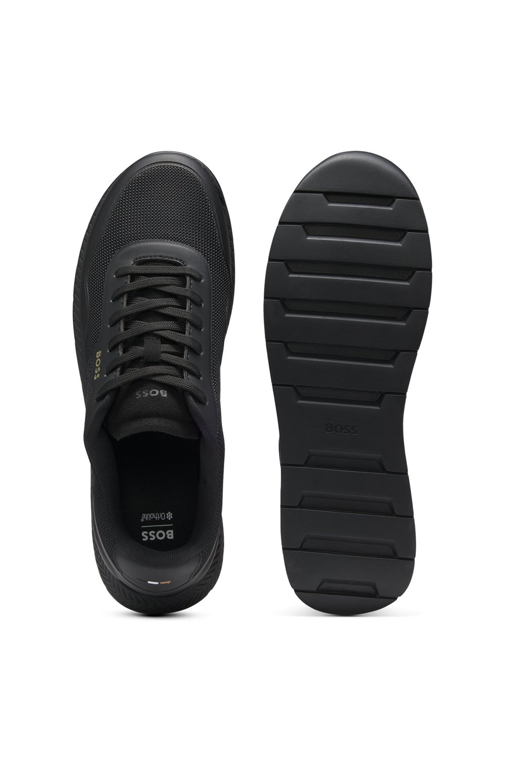 Boss Titanium Runn Trtxpu Erkek Sneaker Siyah