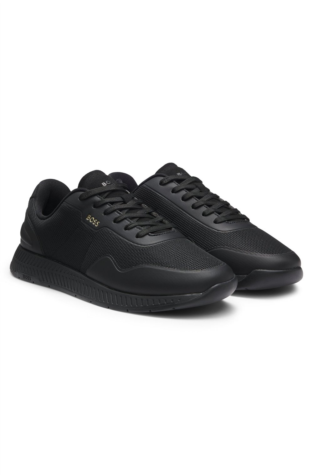 Boss Titanium Runn Trtxpu Erkek Sneaker Siyah