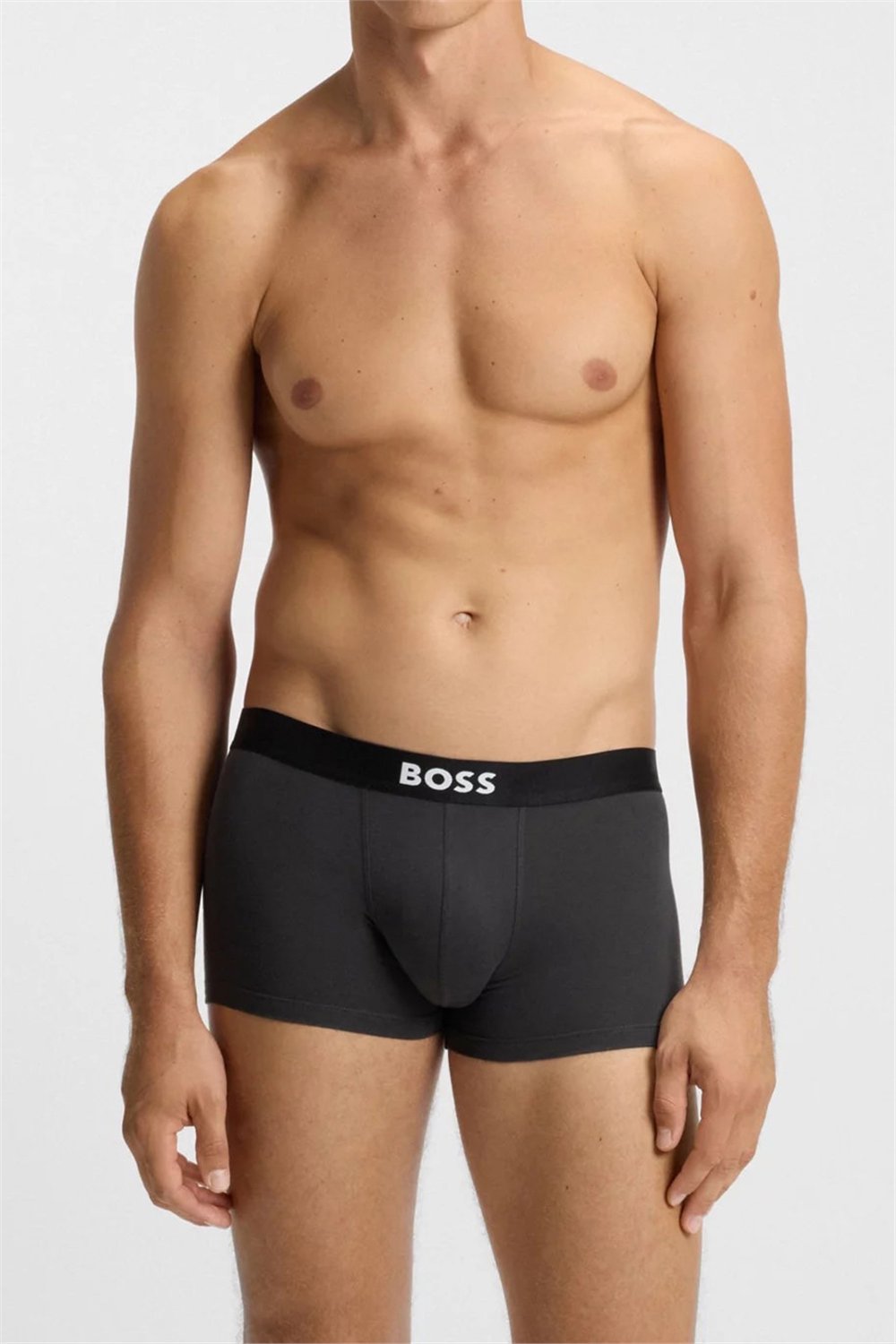 Boss Trunk 3P BOSS ONE Erkek 3lü Boxer Siyah