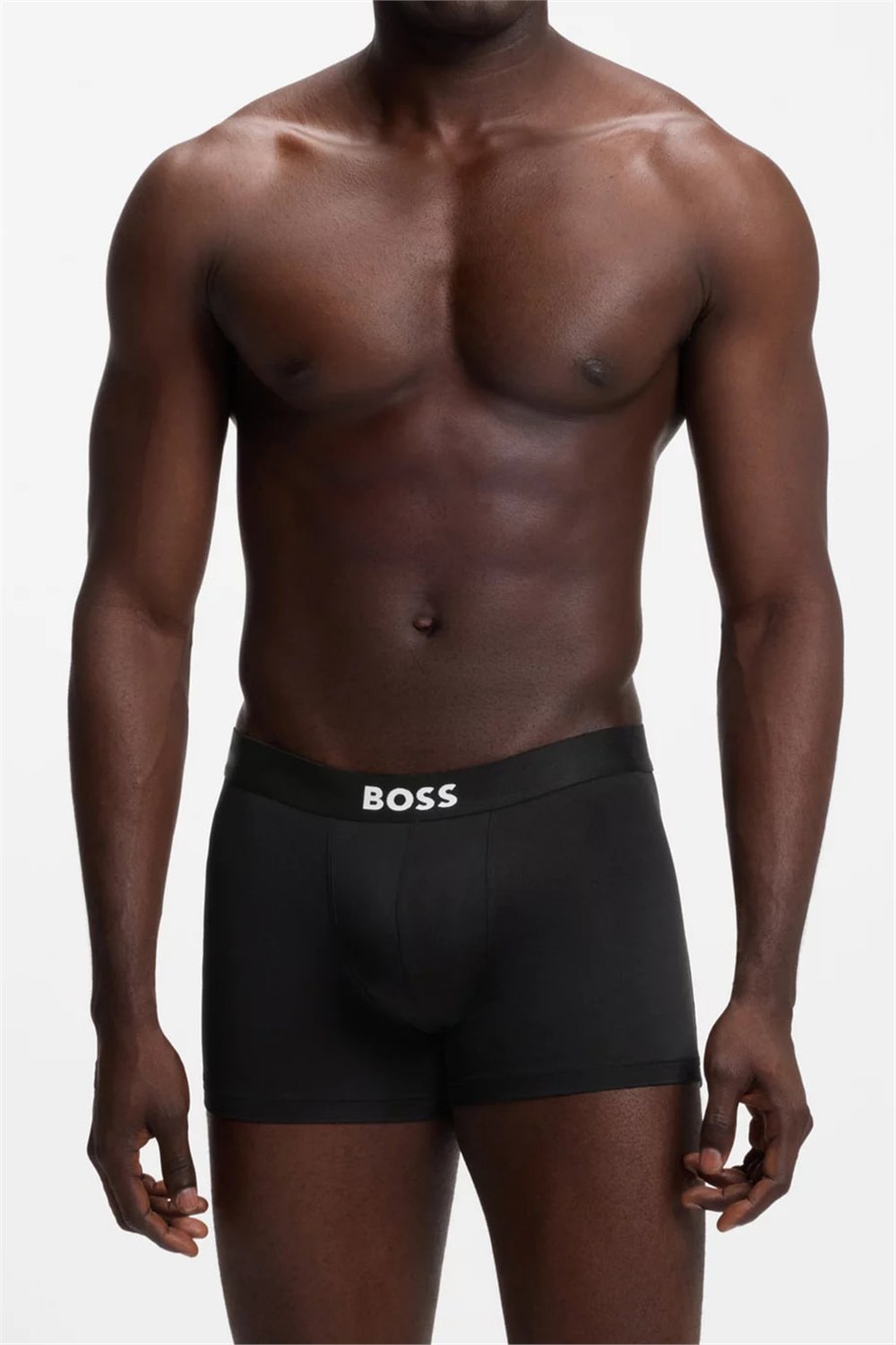Boss Trunk 3P Micro One Erkek 3lü Boxer Siyah