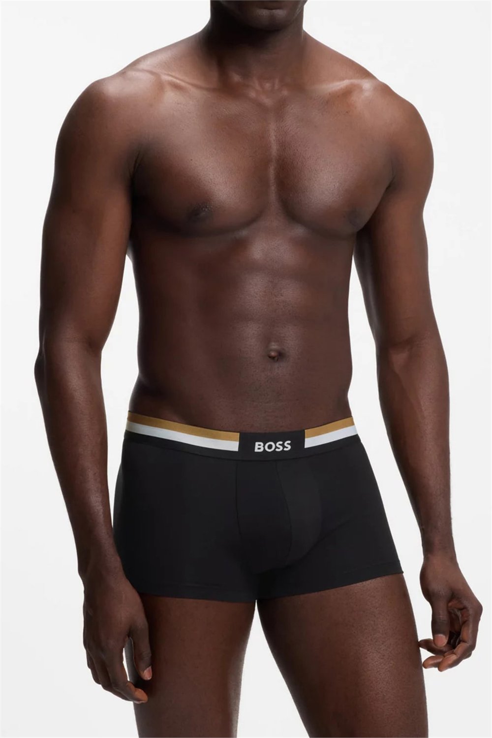 Boss Trunk 3P Motion Erkek 3lü Boxer Siyah
