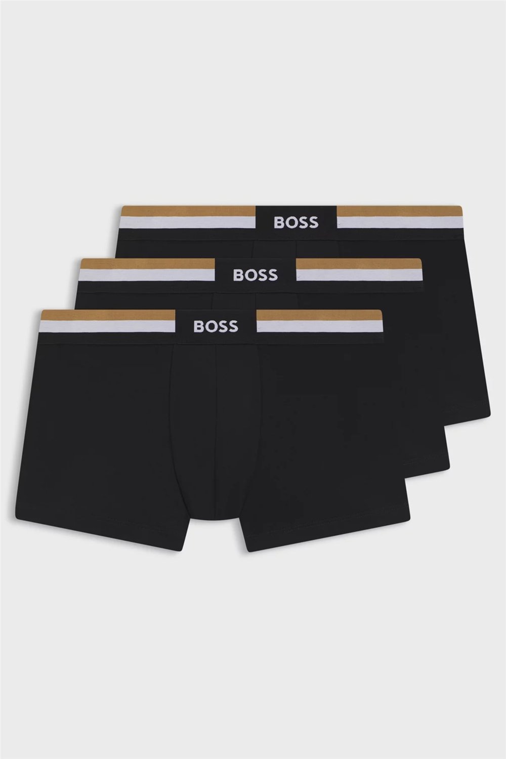 Boss Trunk 3P Motion Erkek 3lü Boxer Siyah