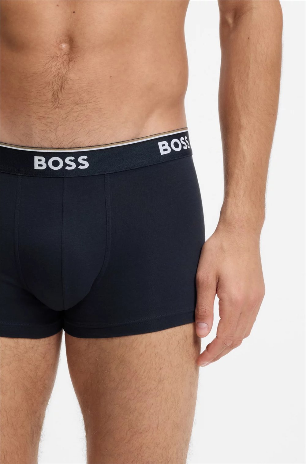 Boss Trunk 3P Power Erkek 3lü Boxer Mavi